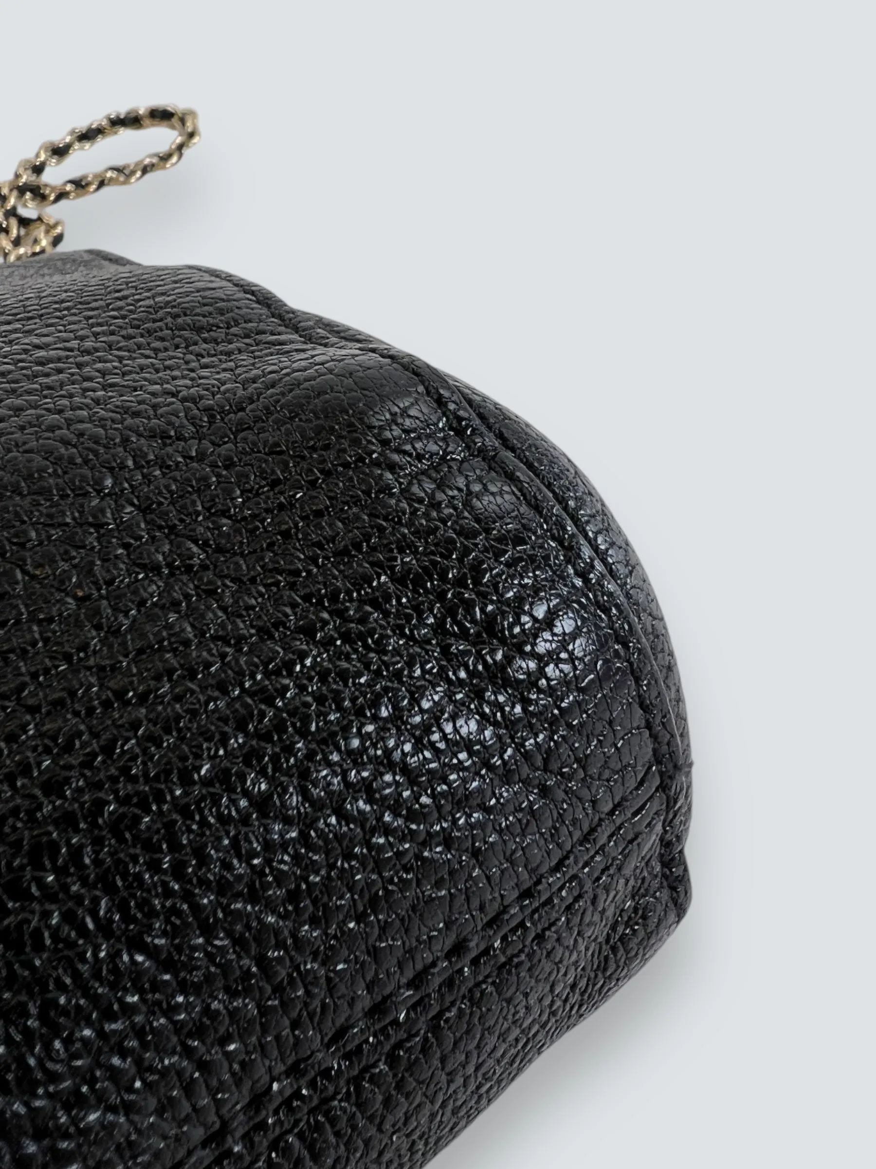 Mulberry Black Leather Small Lilly Crossbody
