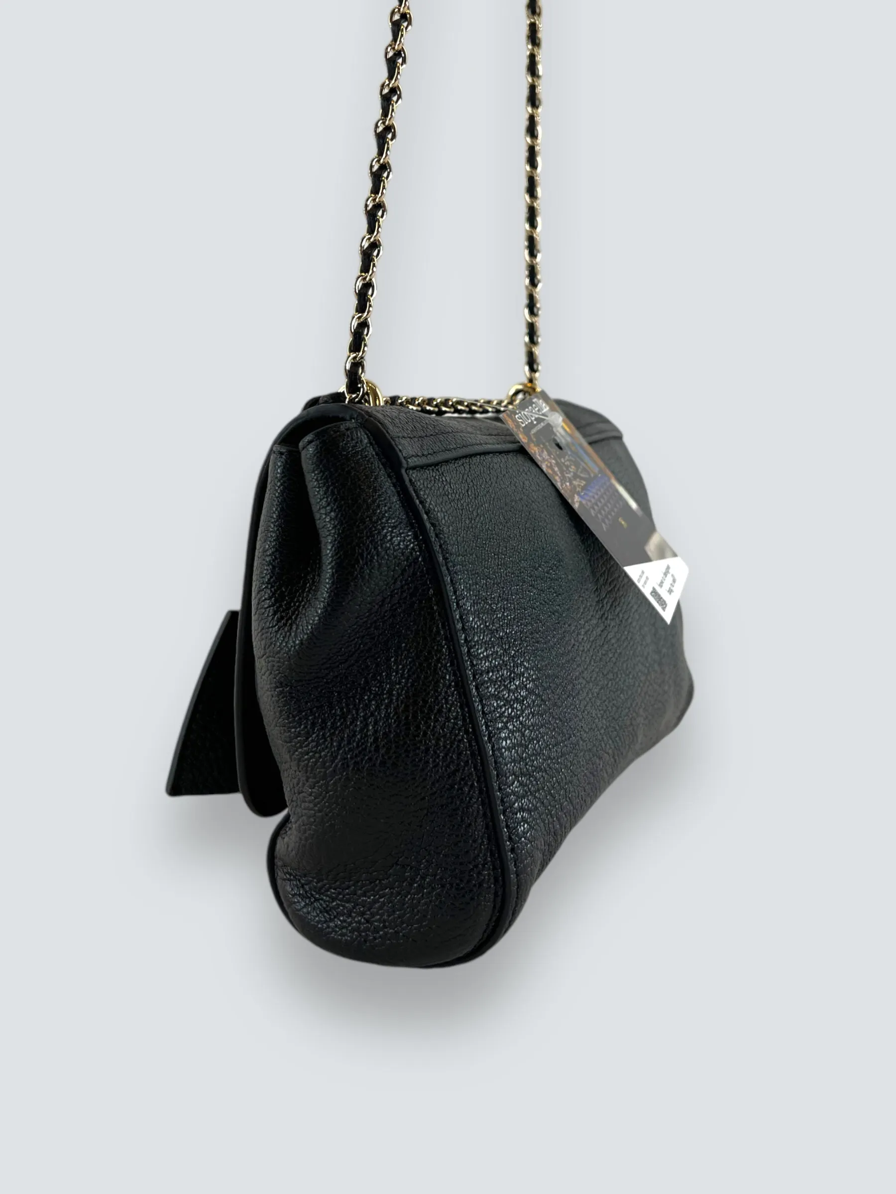 Mulberry Black Leather Small Lilly Crossbody