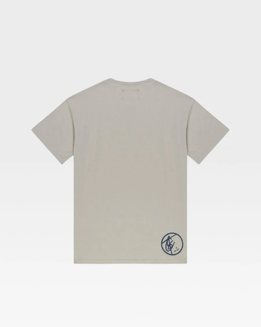New York Grey Baseball Tee Shirt