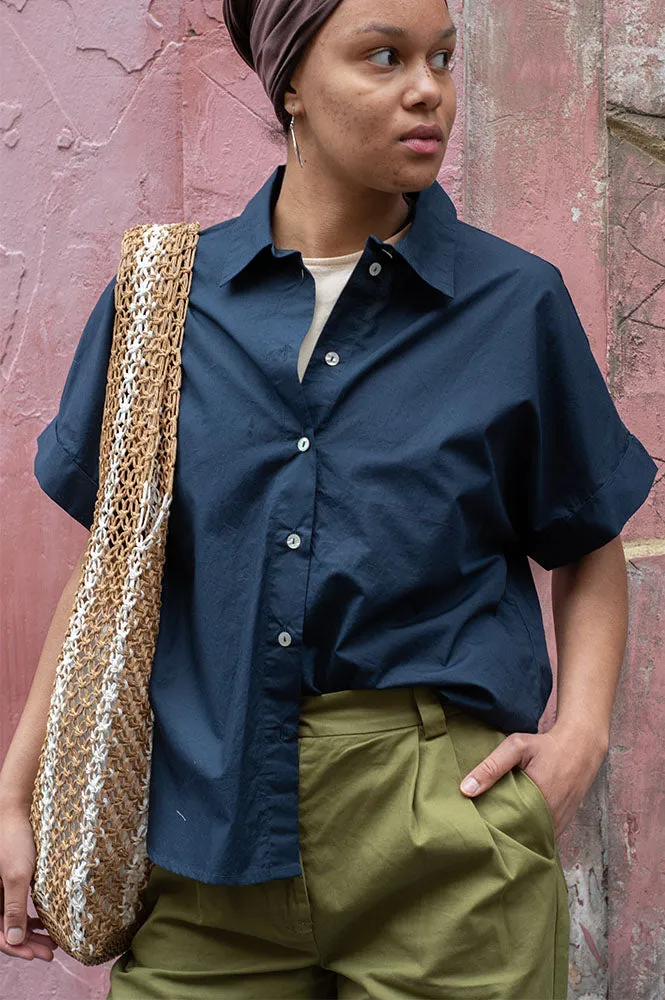 Numph Gianna Dark Sapphire Shirt