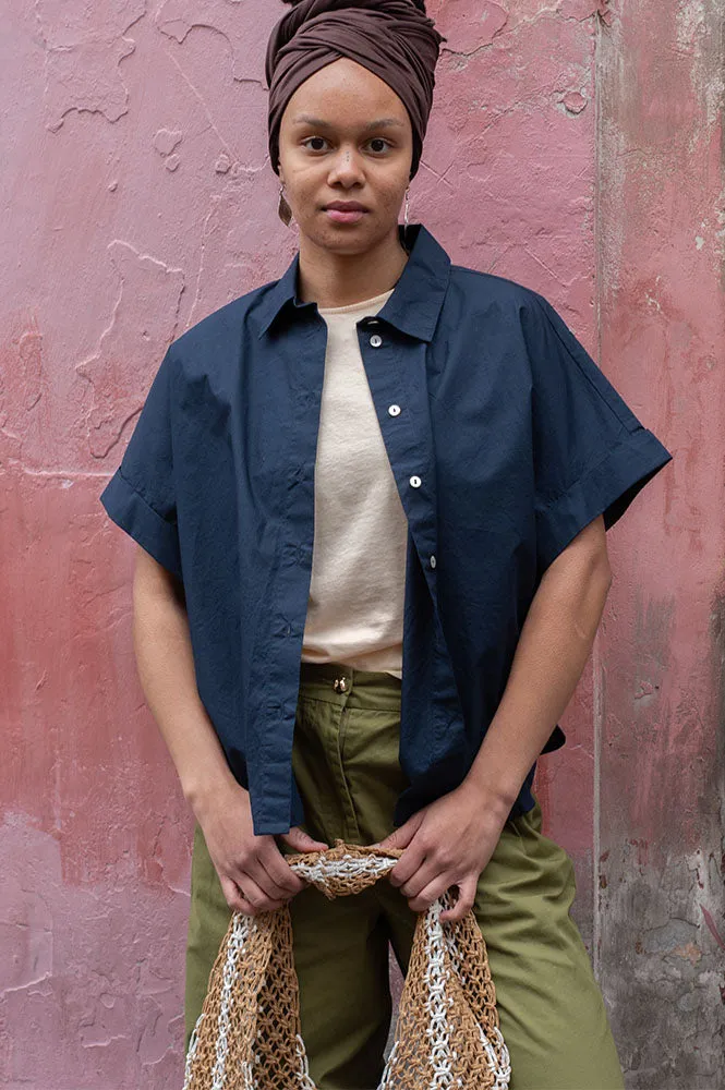 Numph Gianna Dark Sapphire Shirt