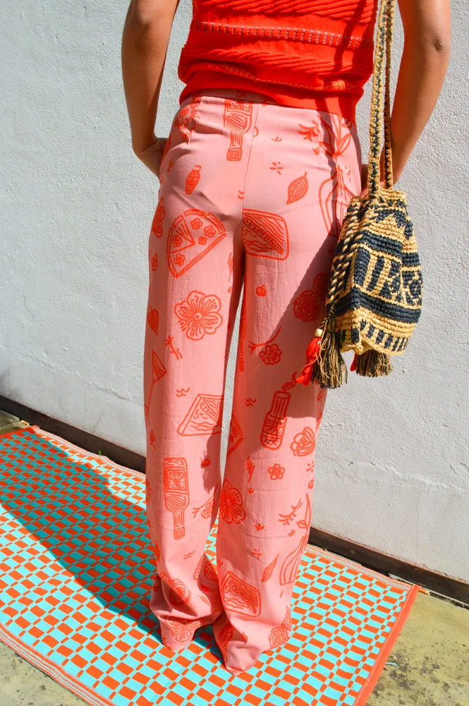 Object Sage Rose Elegance Trousers