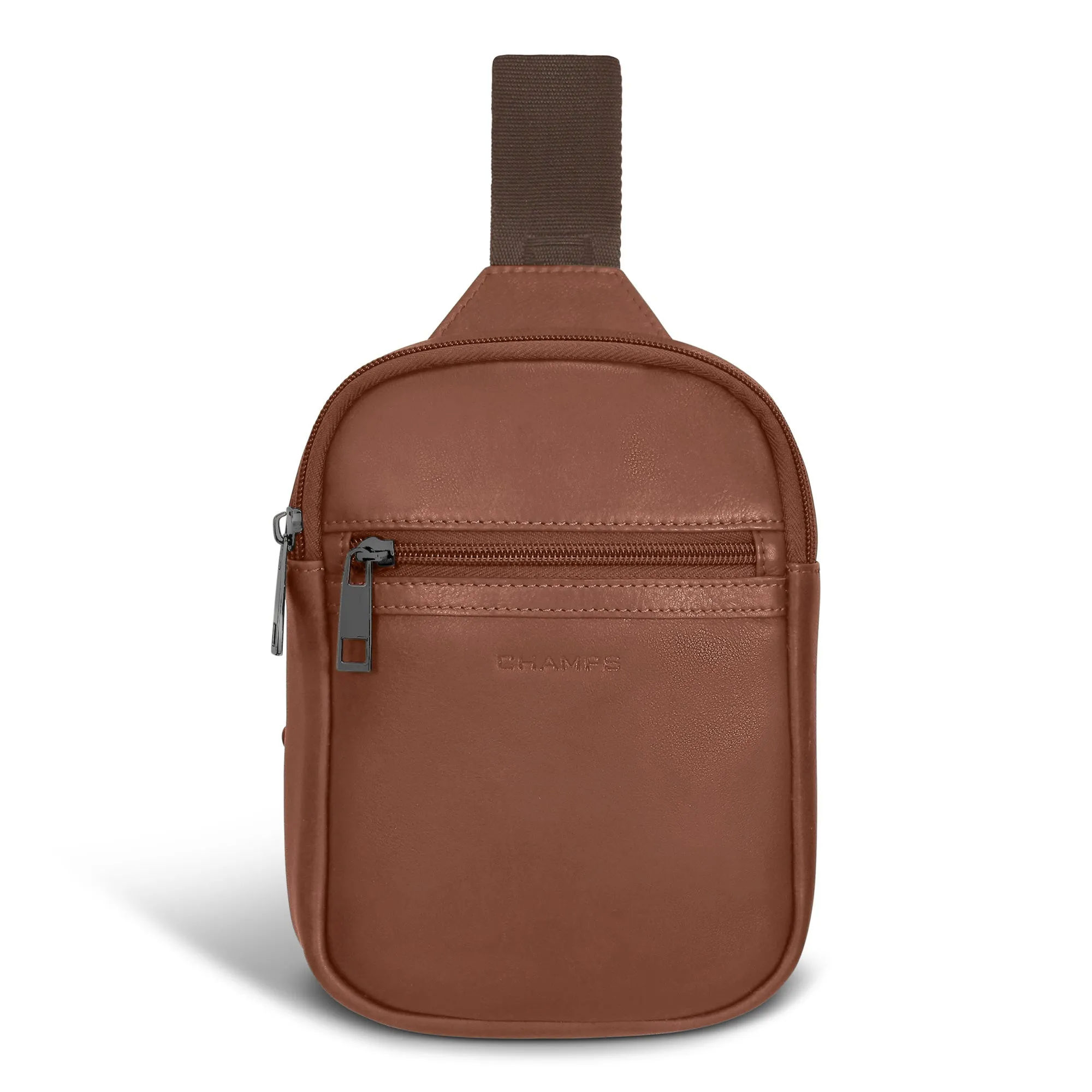 Onyx / Leather Holster Crossbody Bag