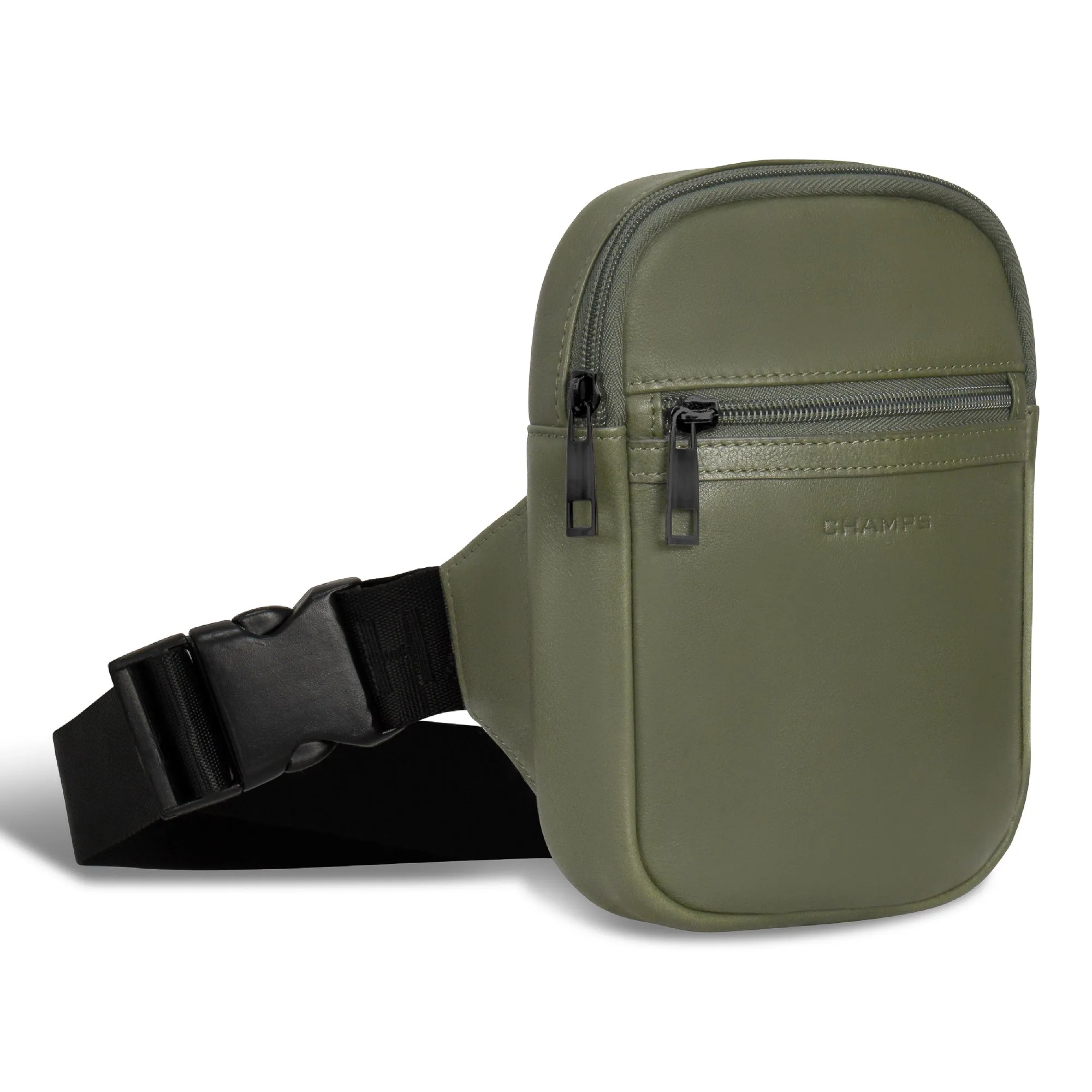 Onyx / Leather Holster Crossbody Bag