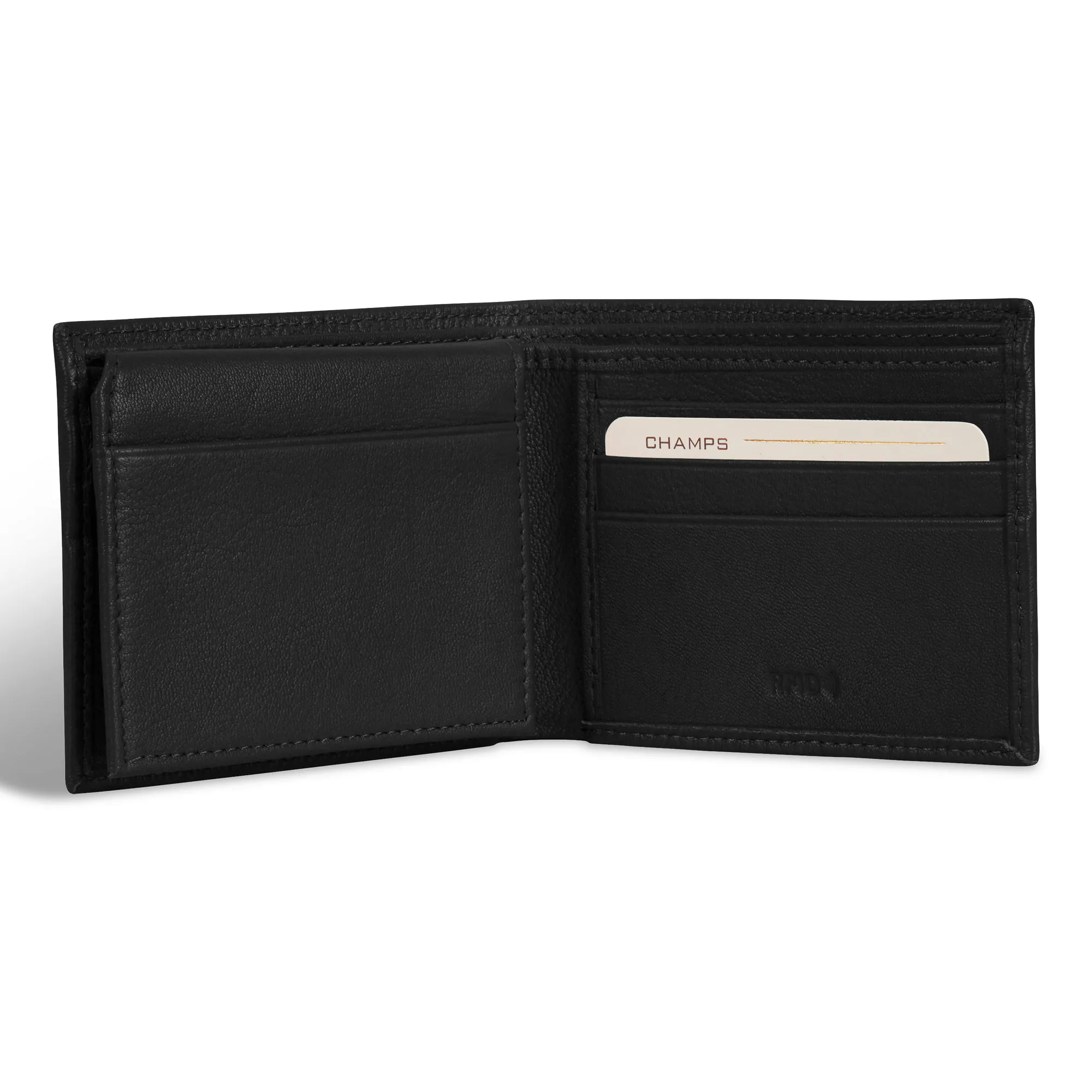 Onyx / Leather Top Wing Wallet