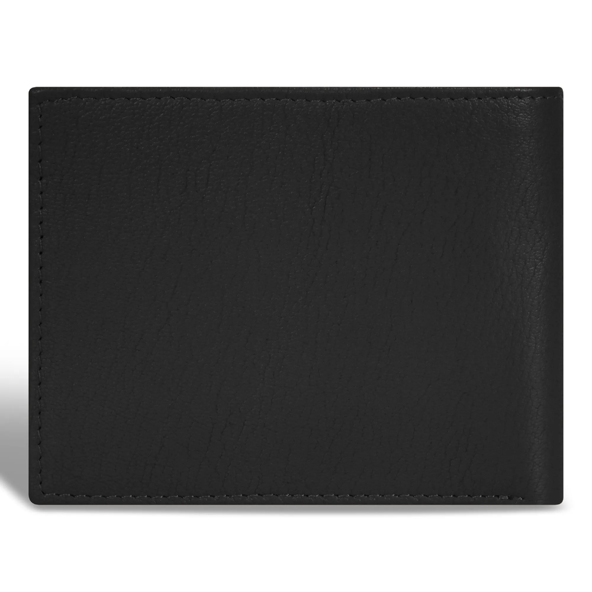 Onyx / Leather Top Wing Wallet