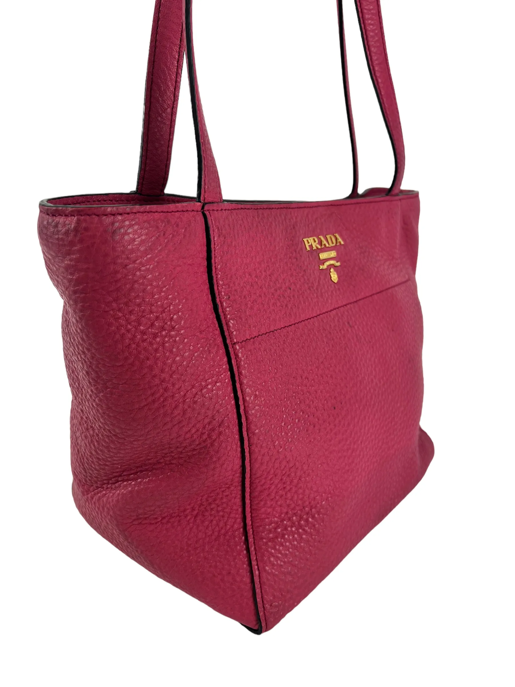 PART PAYMENT ONLY -Prada Vitello Phenix Pink Saffiano Leather Tote