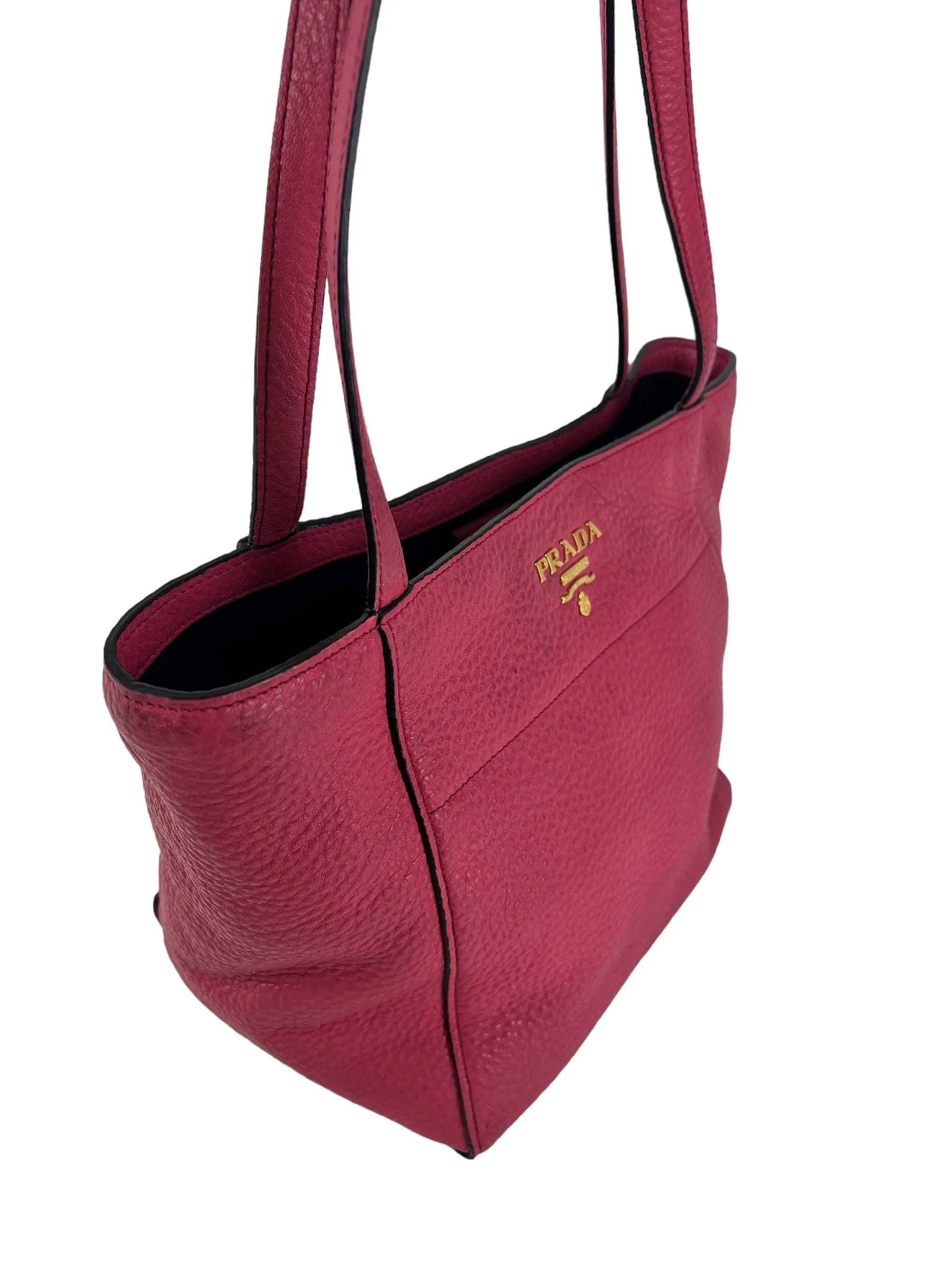 PART PAYMENT ONLY -Prada Vitello Phenix Pink Saffiano Leather Tote