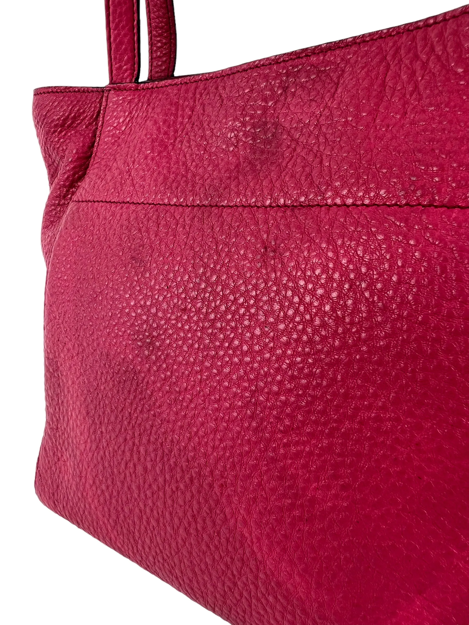 PART PAYMENT ONLY -Prada Vitello Phenix Pink Saffiano Leather Tote