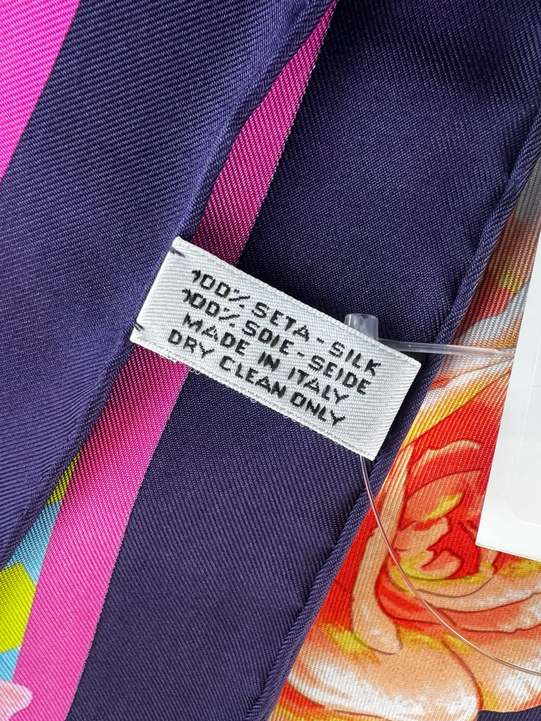 Patek Phillippe Rose Silk Scarf