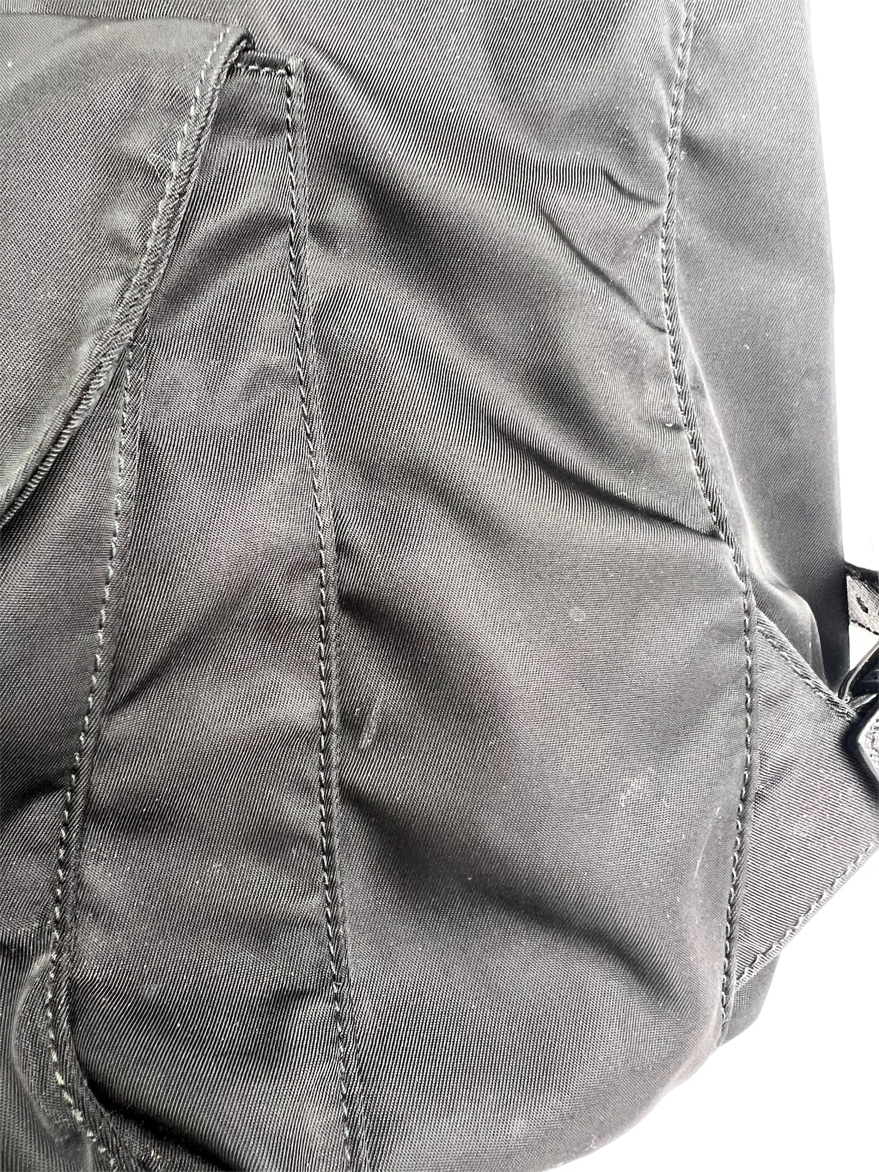 Prada Black Nylon Medium Backpack