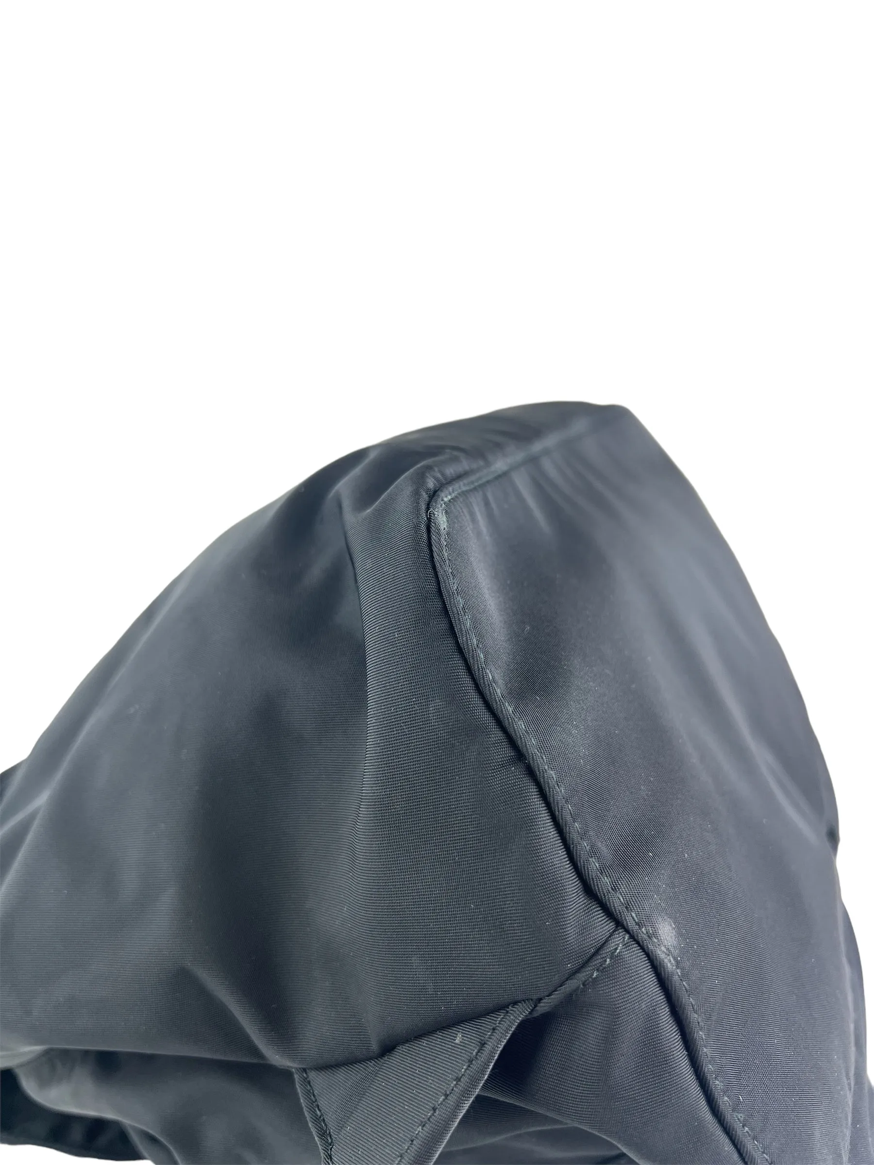 Prada Black Nylon Medium Backpack