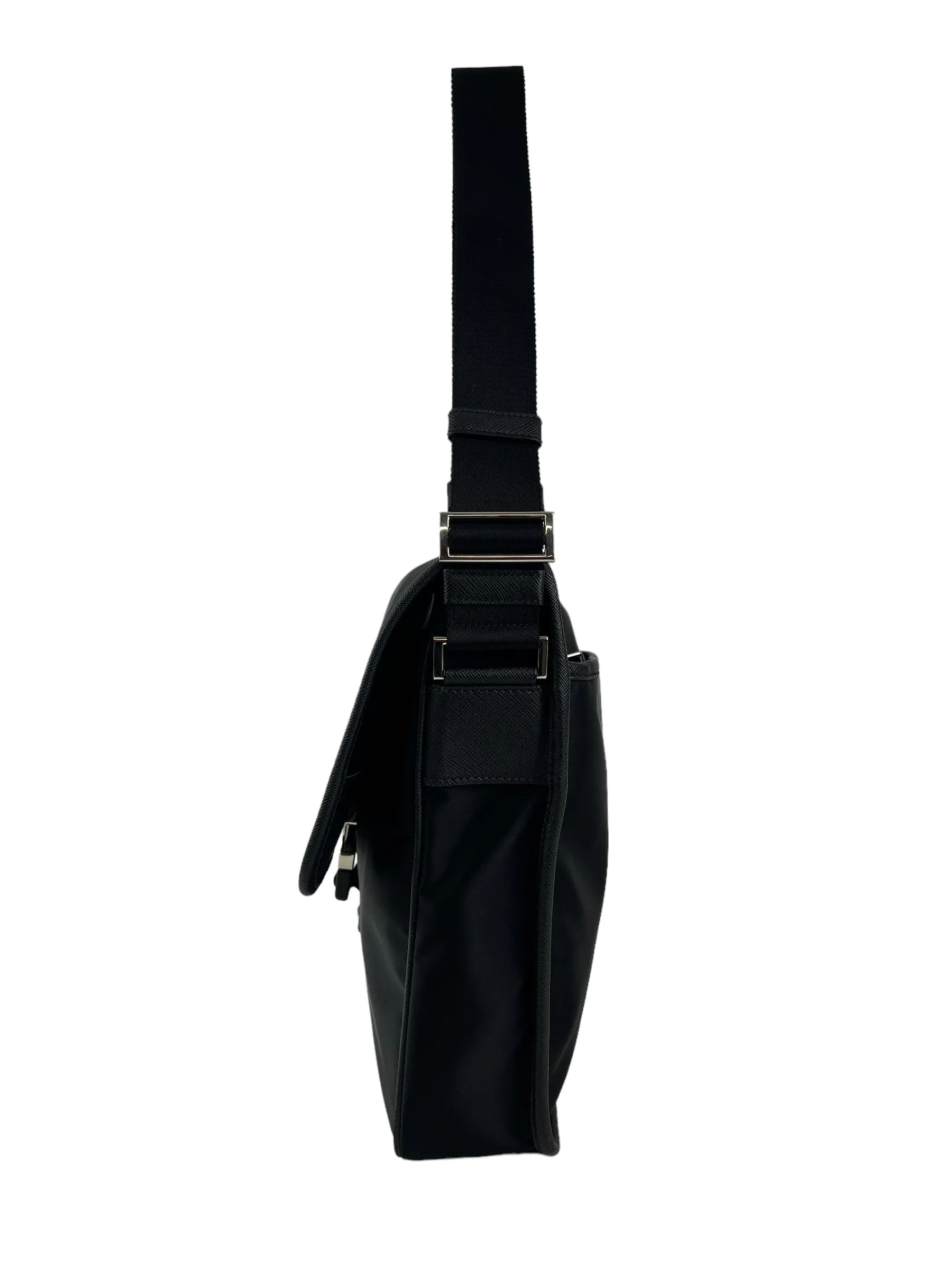 Prada Black Nylon Messenger