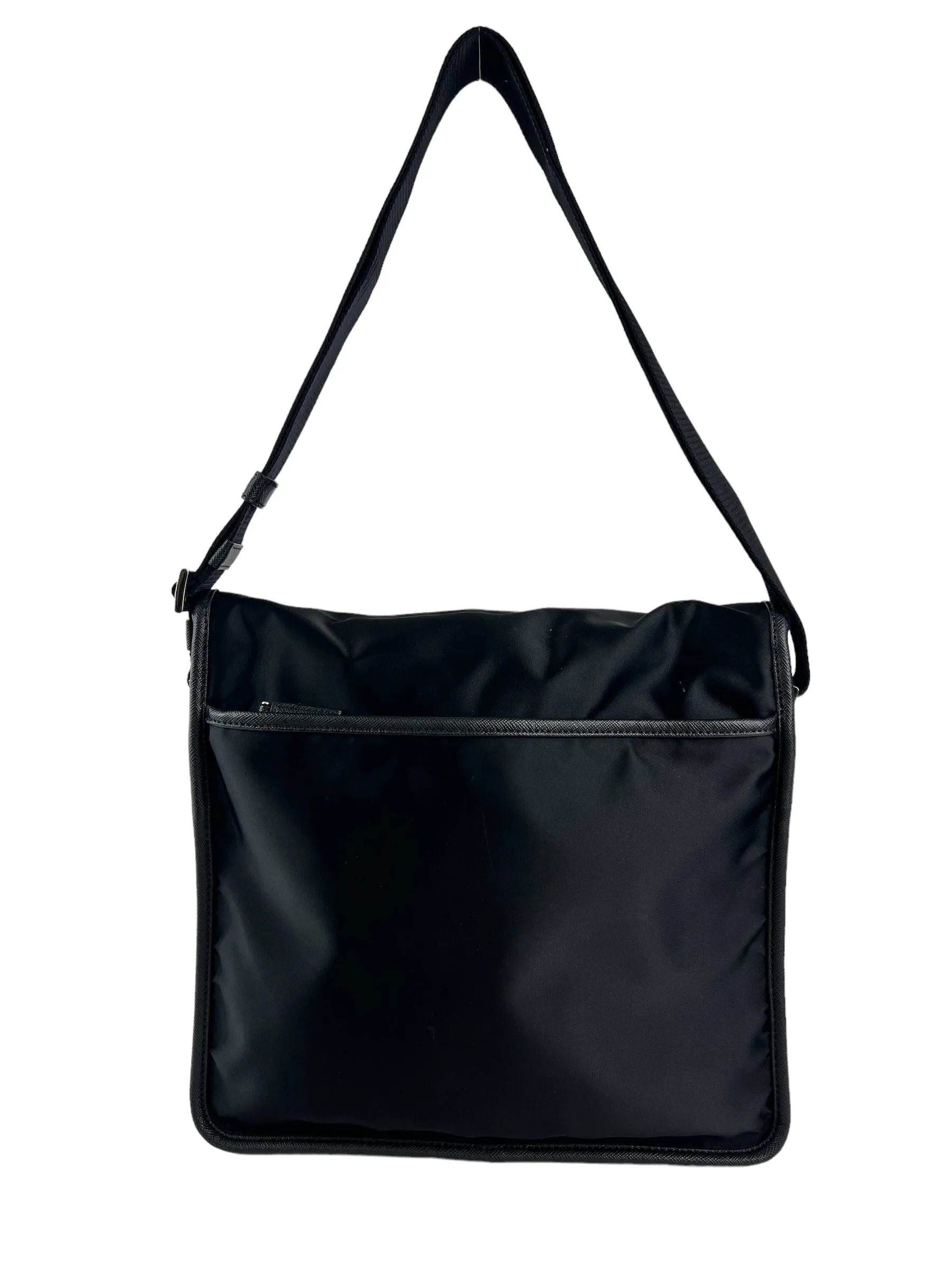 Prada Black Nylon Messenger