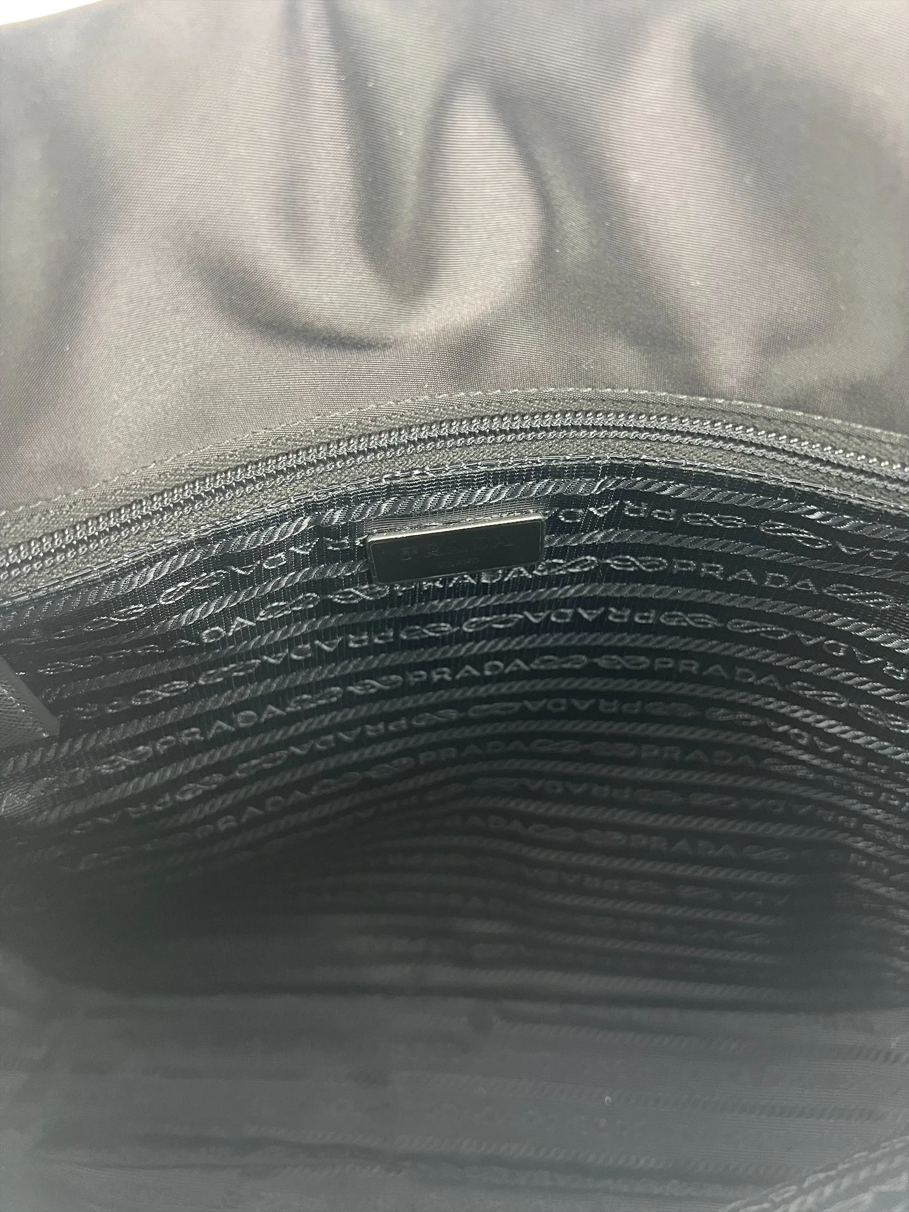 Prada Black Nylon Messenger