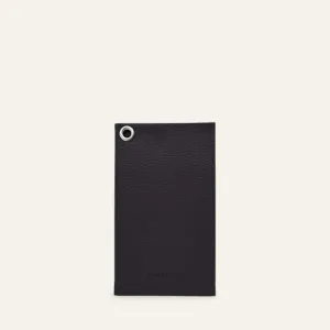 Primrose Pouch | Black with Silver hardware
