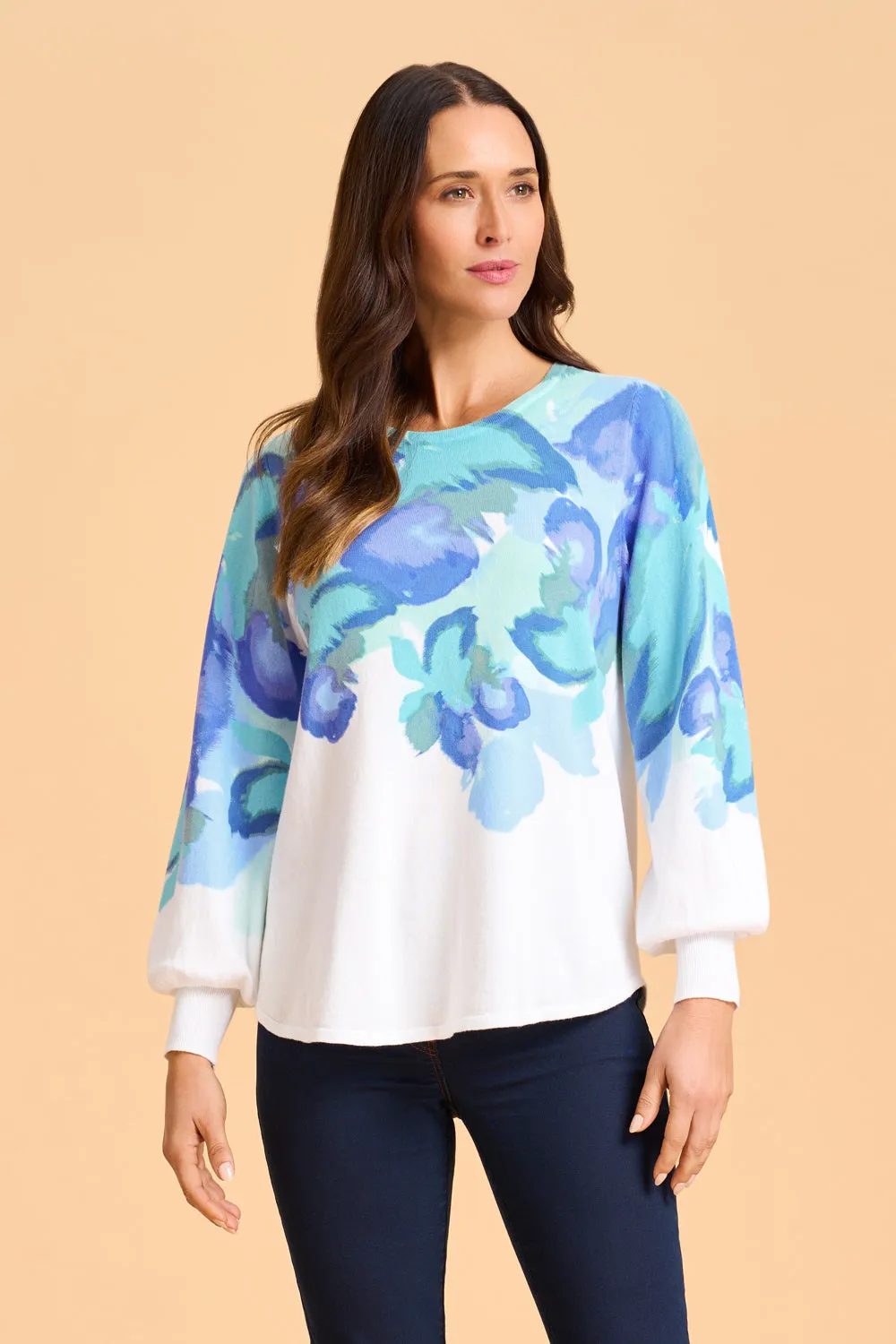 Printed Cotton Knit - Viennoiserie Print