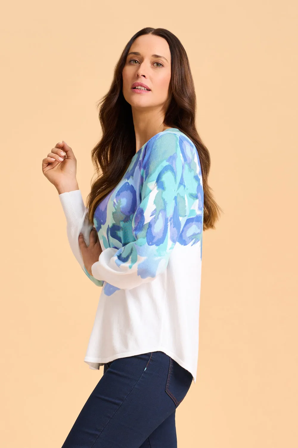Printed Cotton Knit - Viennoiserie Print