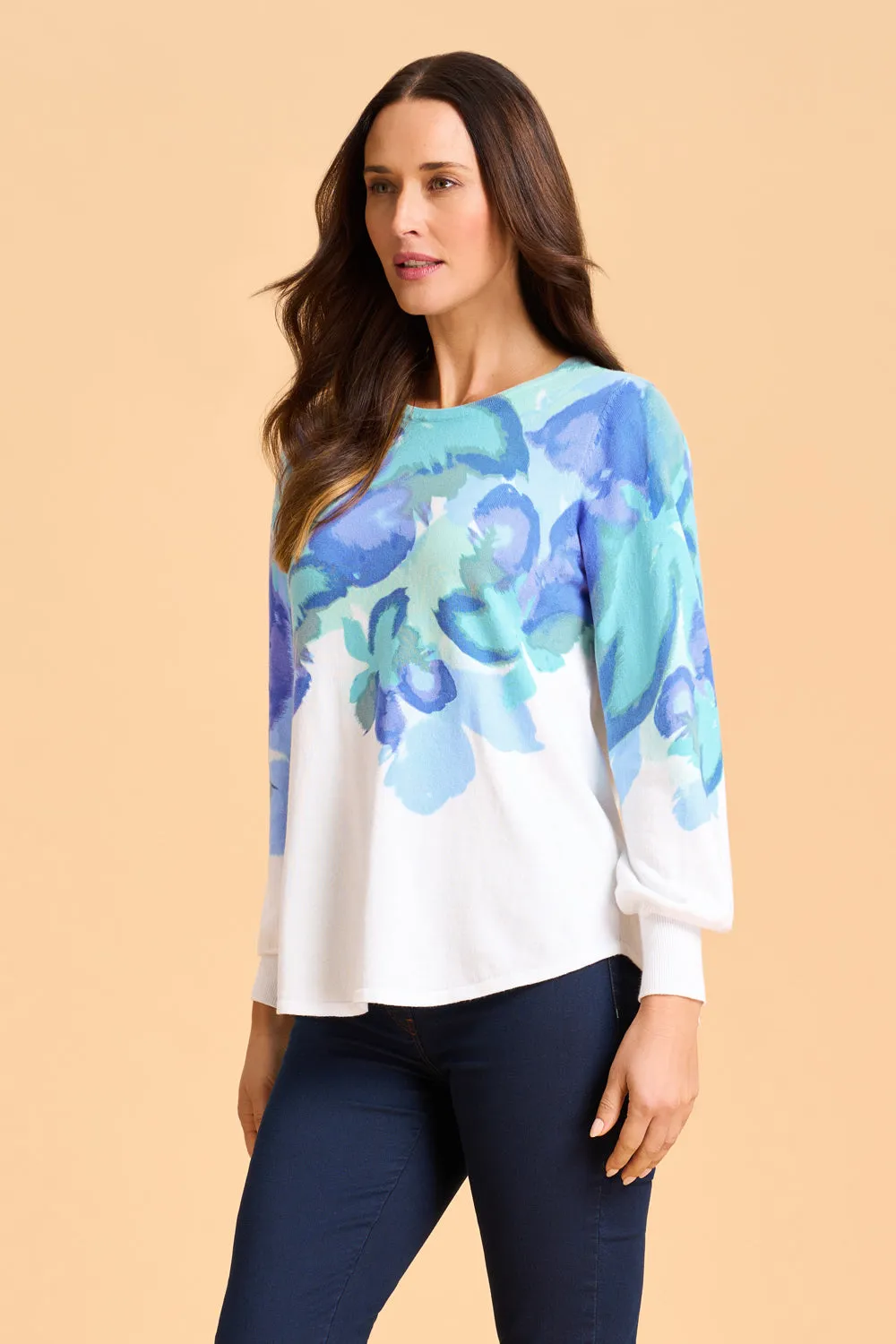 Printed Cotton Knit - Viennoiserie Print