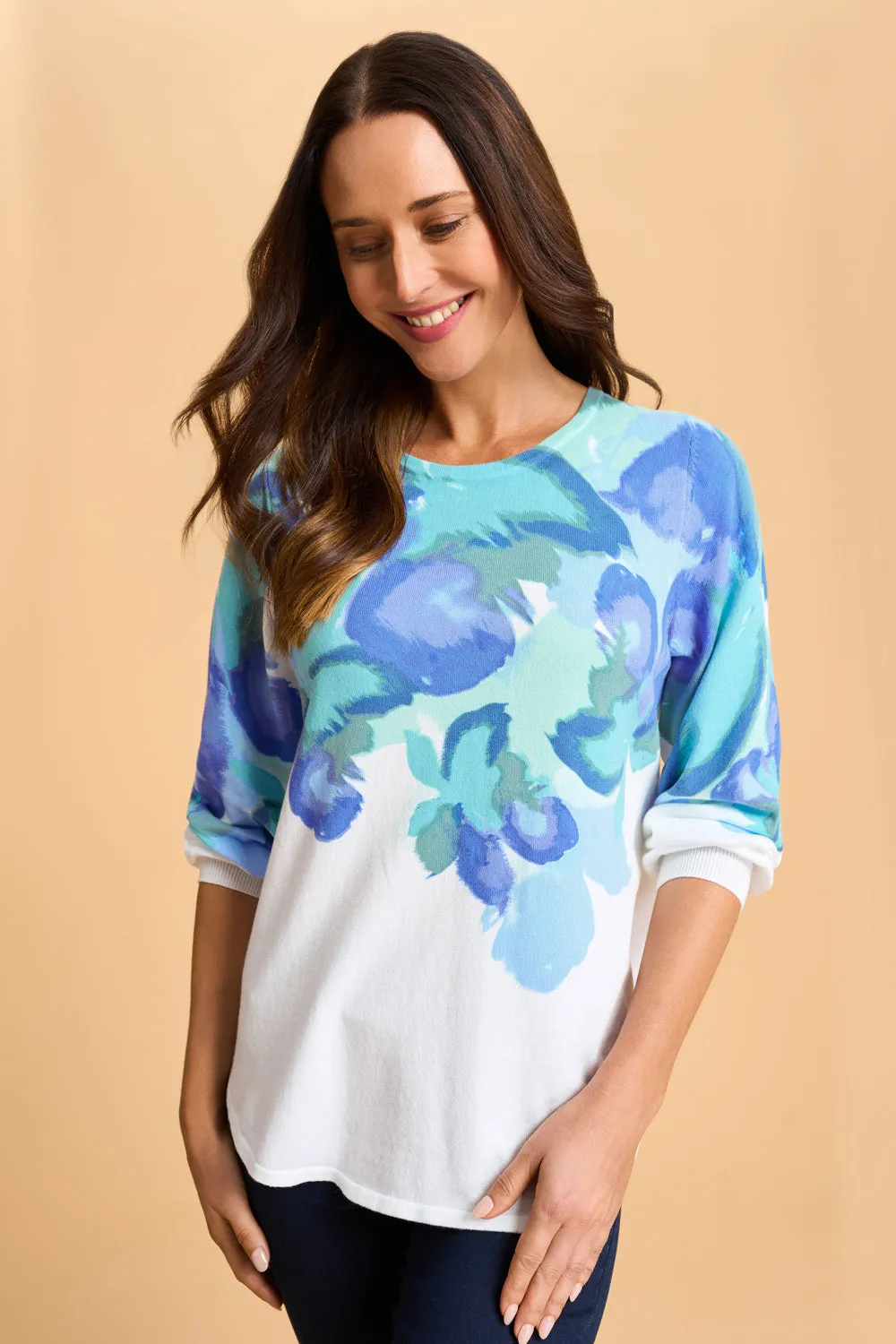 Printed Cotton Knit - Viennoiserie Print