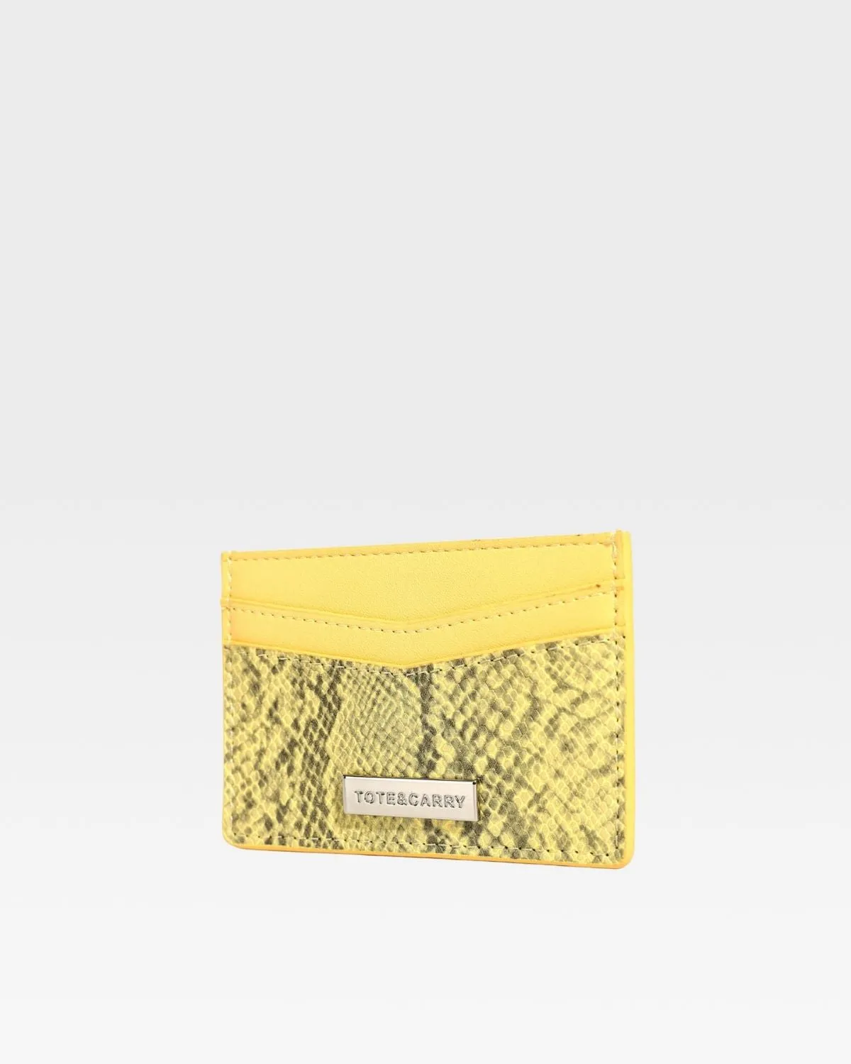 PY Card Holder Wallet in Yellow