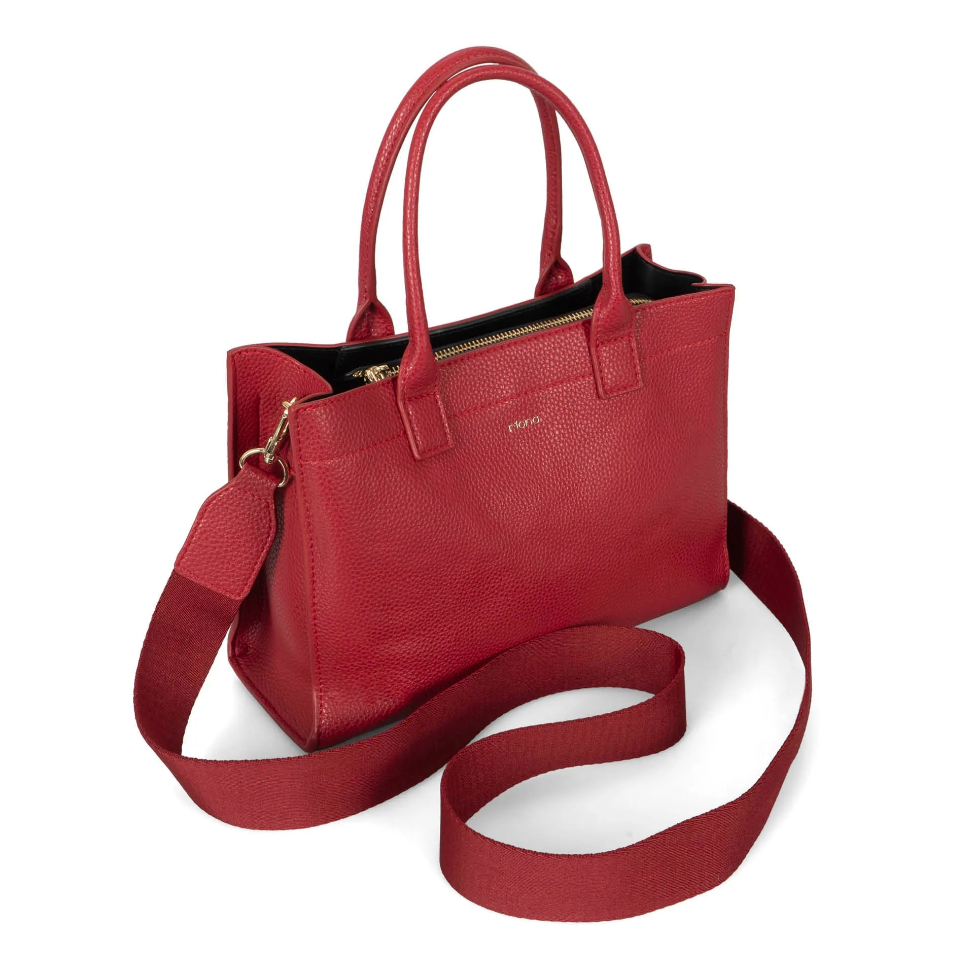 Riona Cady RFID Mini Tote pebbled