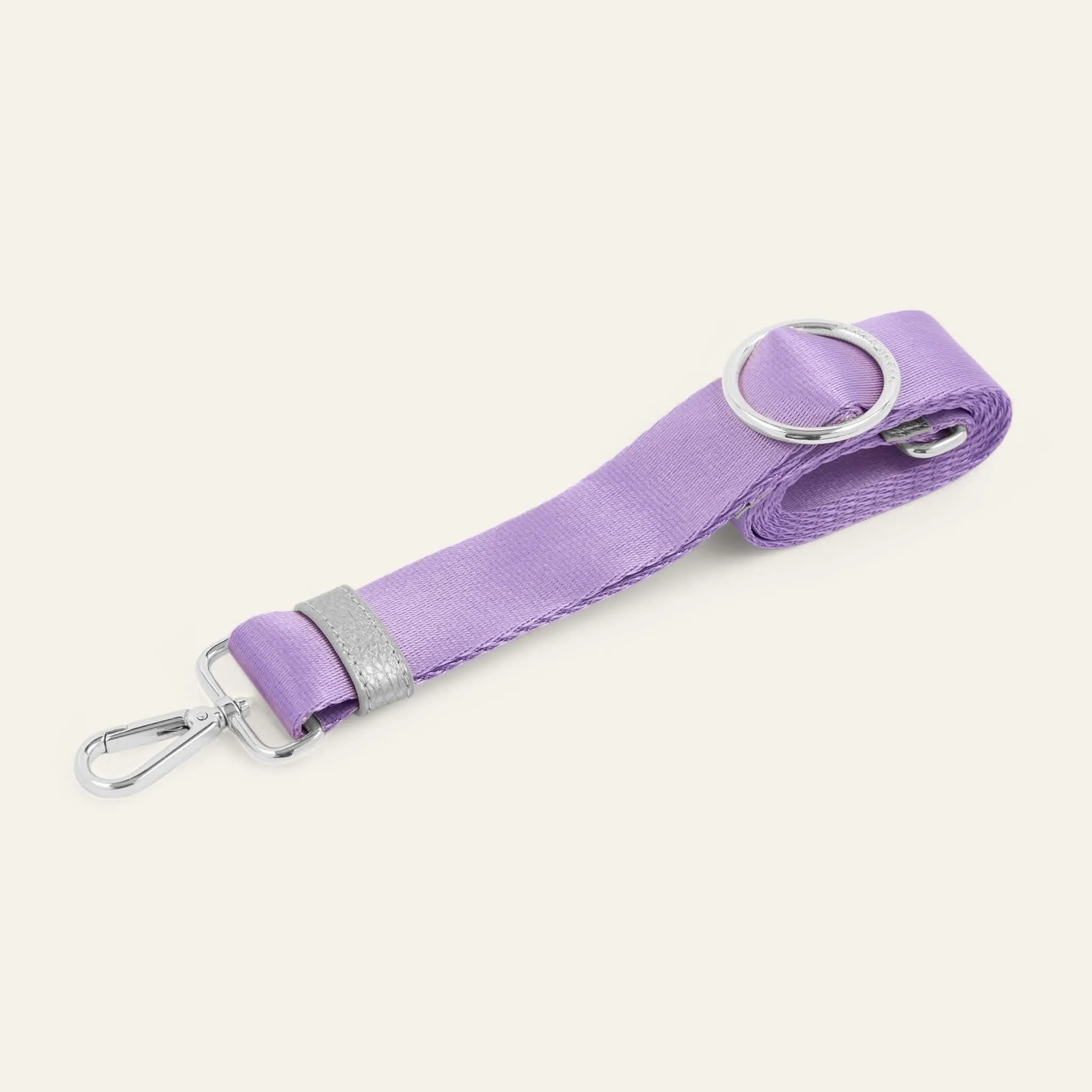 River Strap | Lilac with Silver hardware