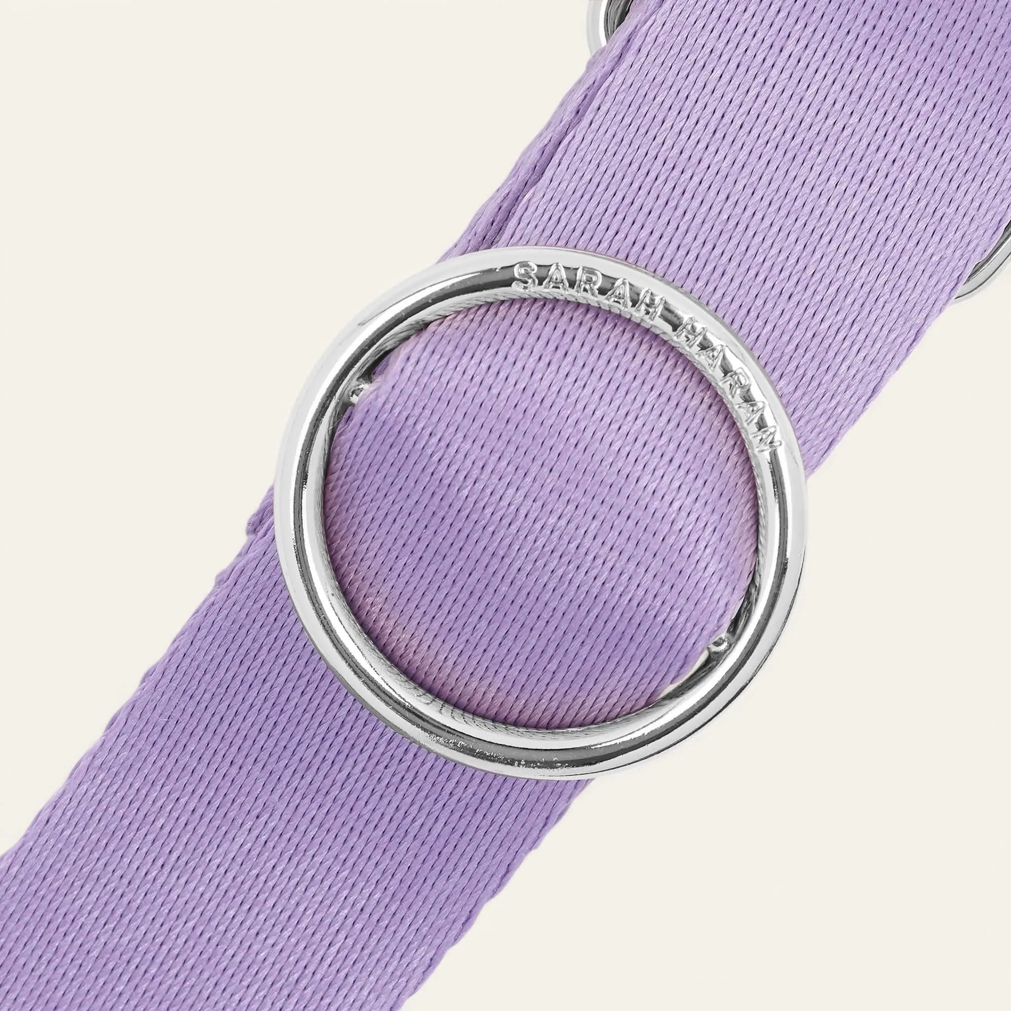 River Strap | Lilac with Silver hardware