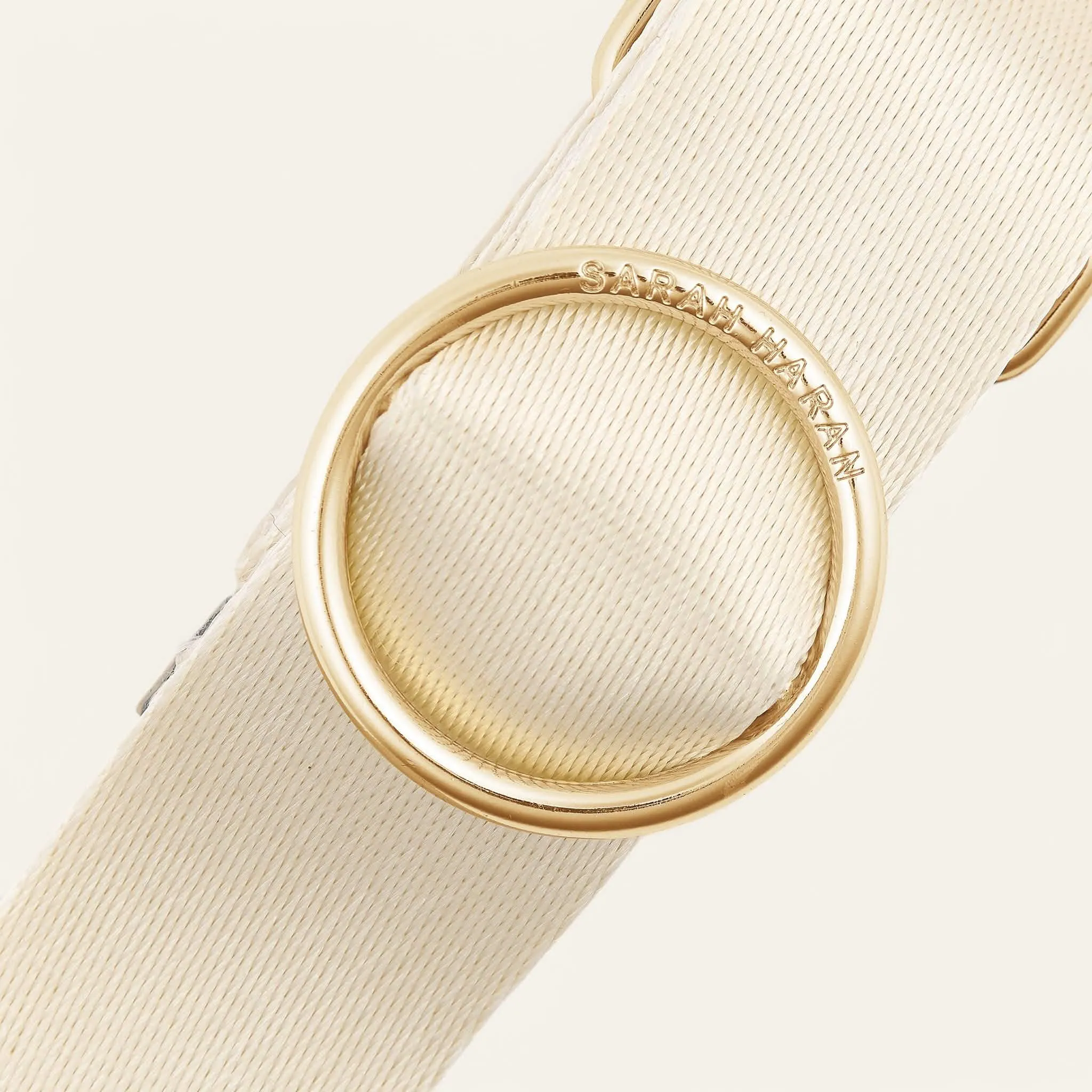River Strap | Oyster with Gold hardware