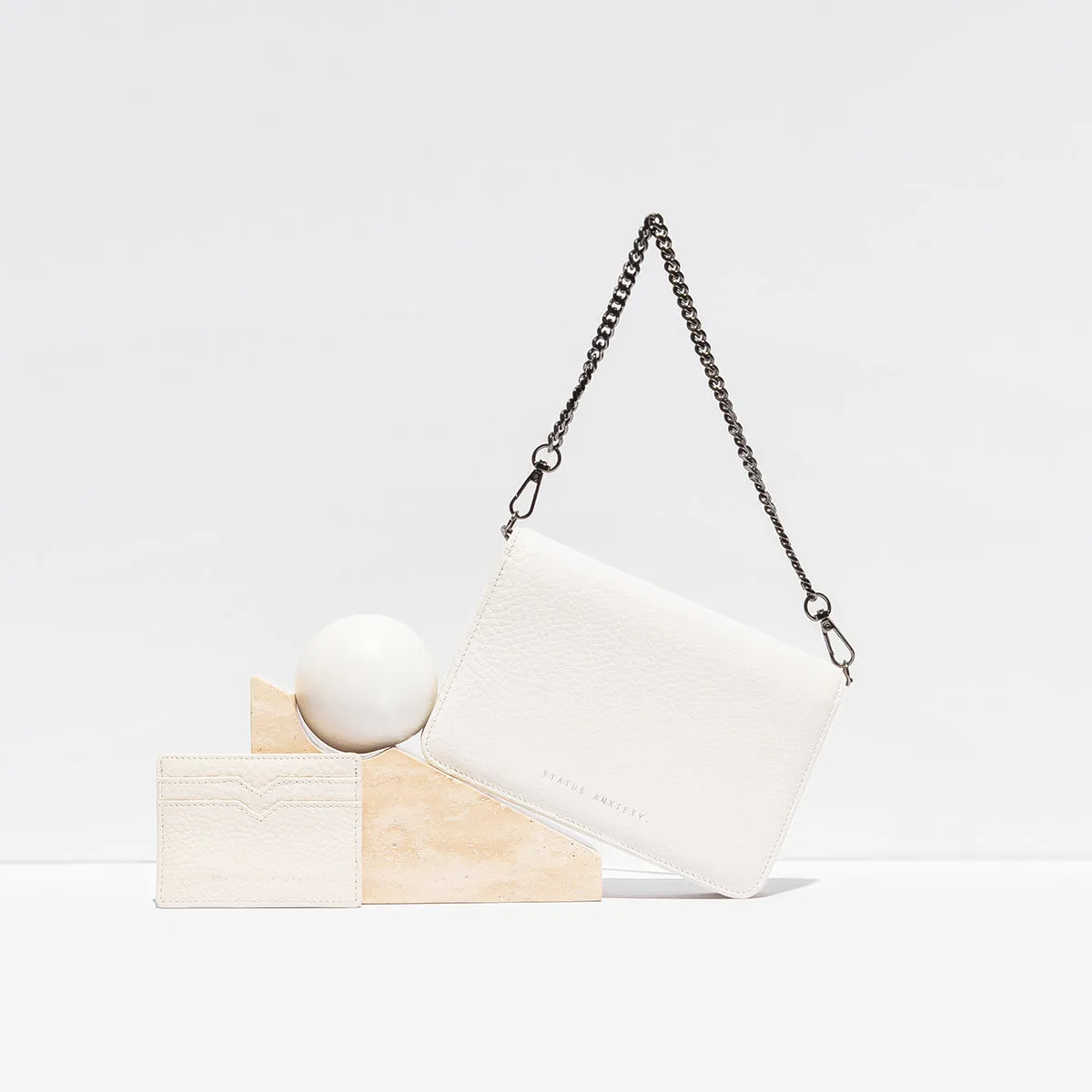 She Burns Bag - Chalk