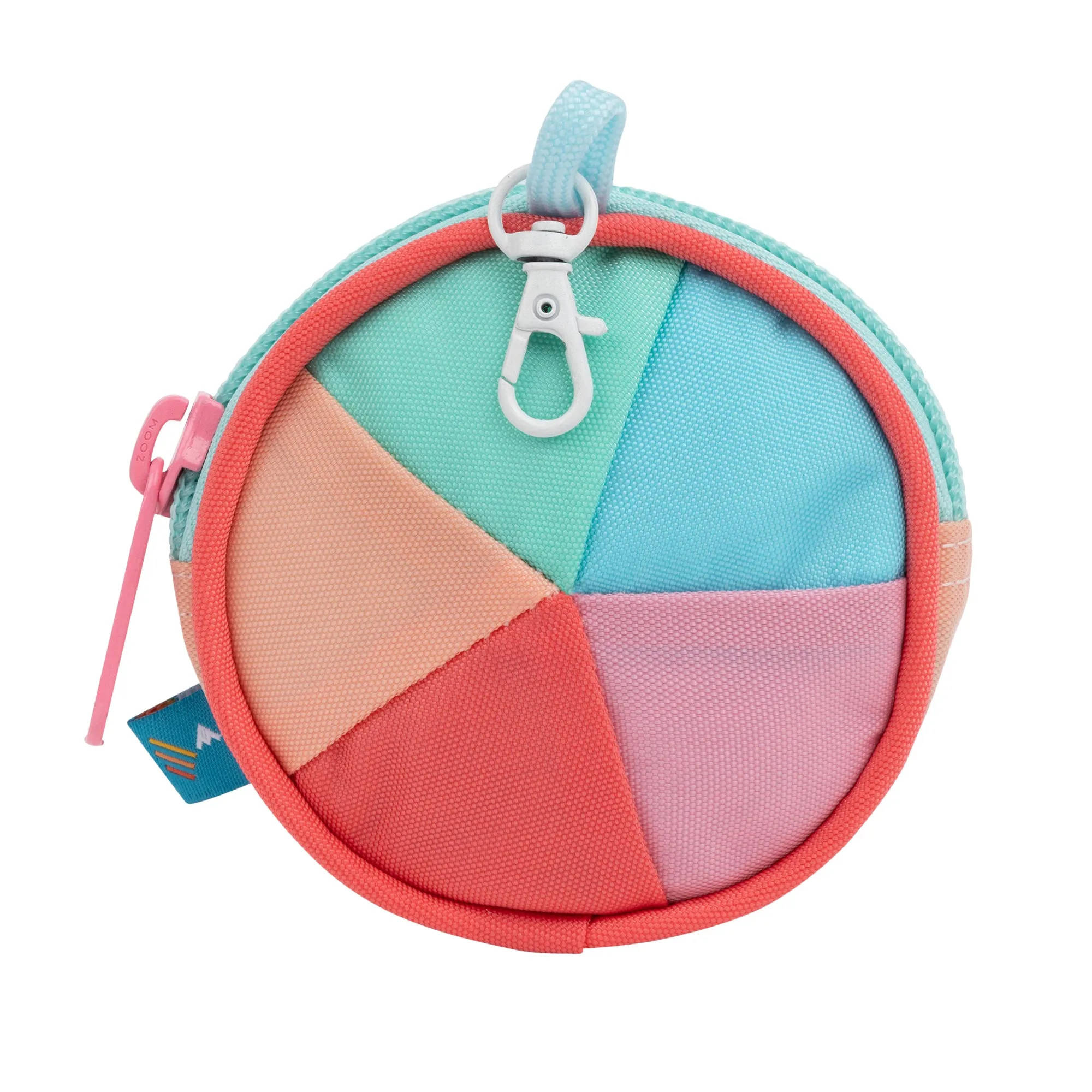 Sherbet Spiral Coin Pouch Keychain