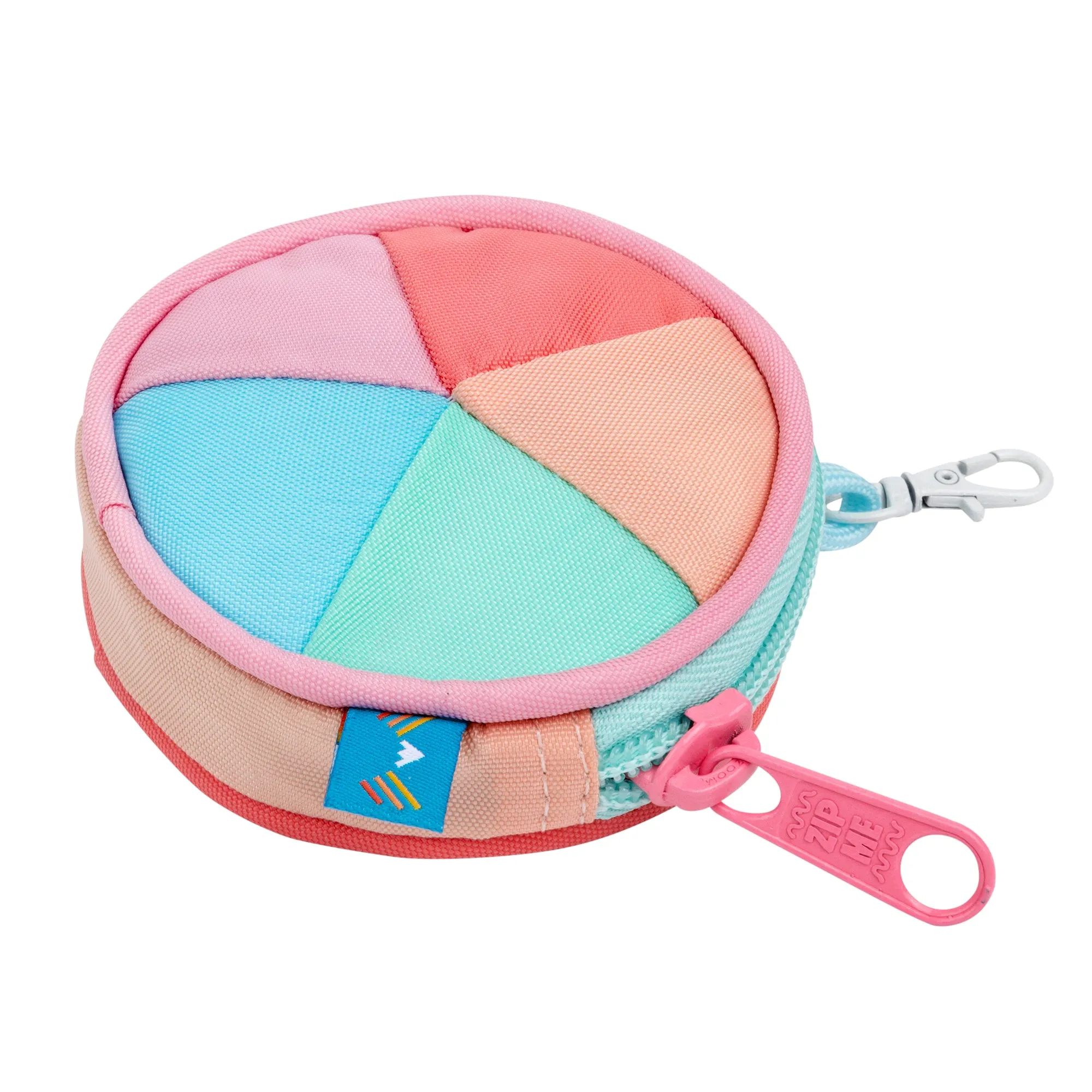 Sherbet Spiral Coin Pouch Keychain