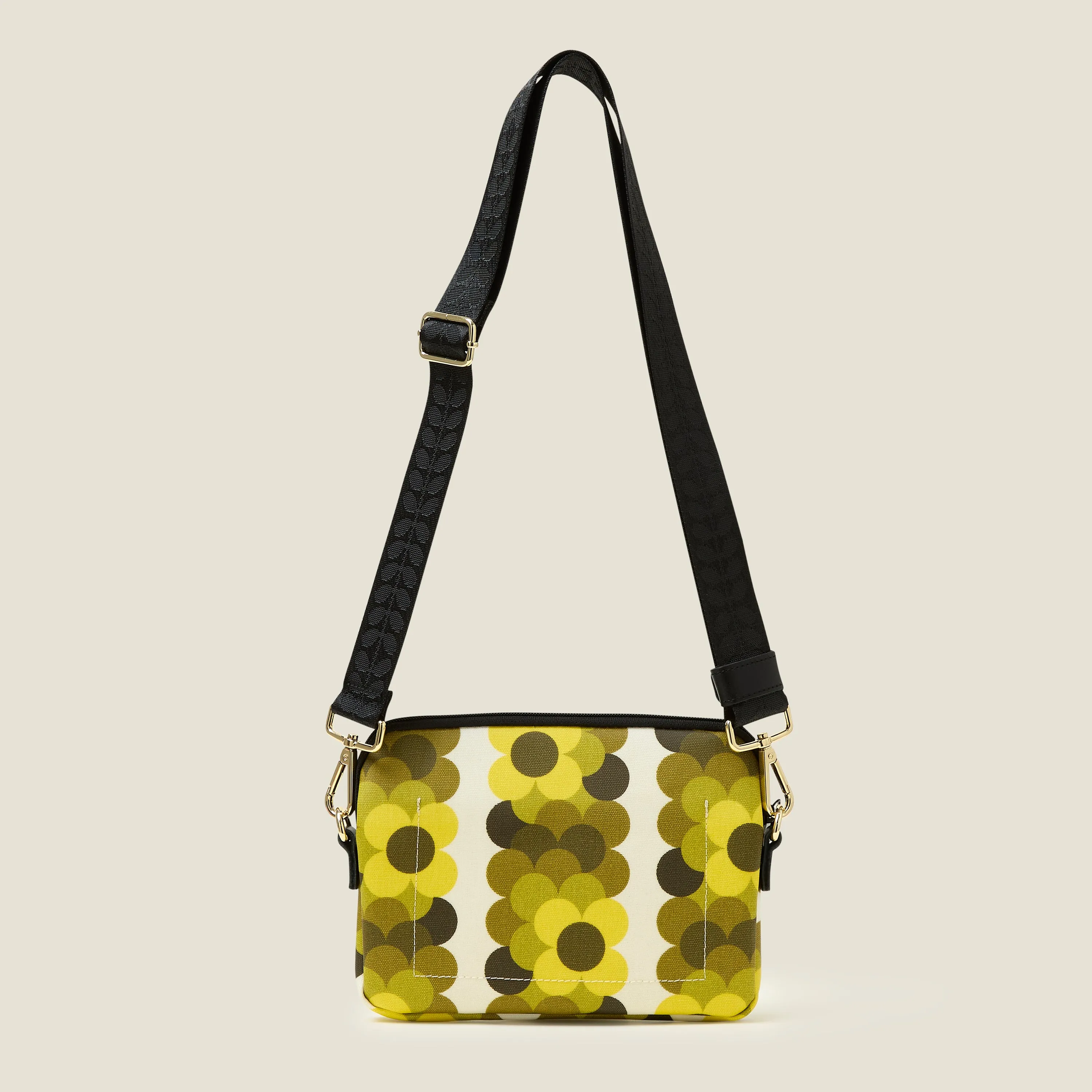 Slim Crossbody - Retro Flower Yellow