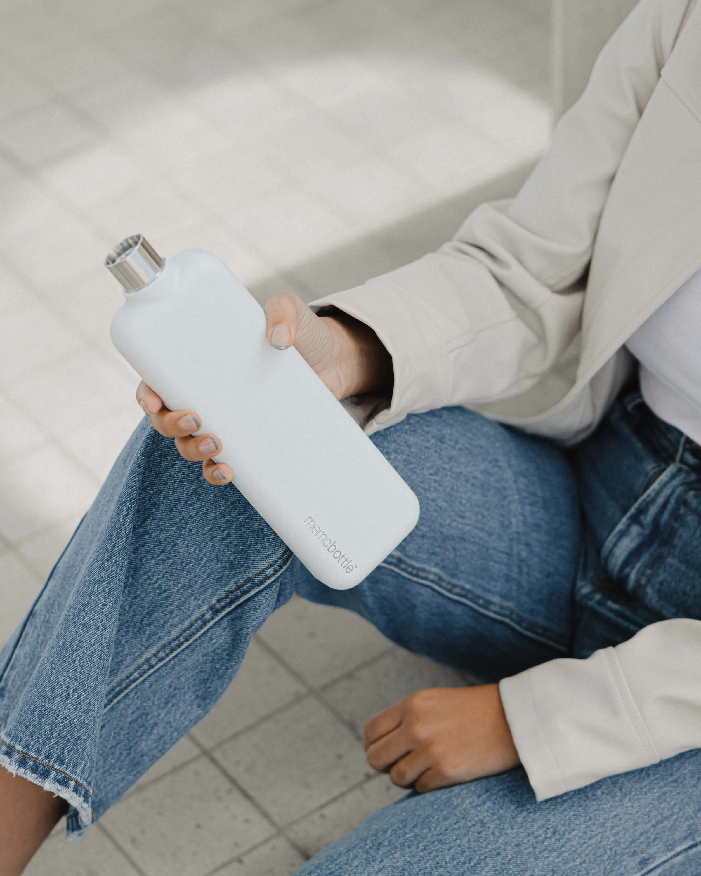 Slim Stainless Steel Memobottle