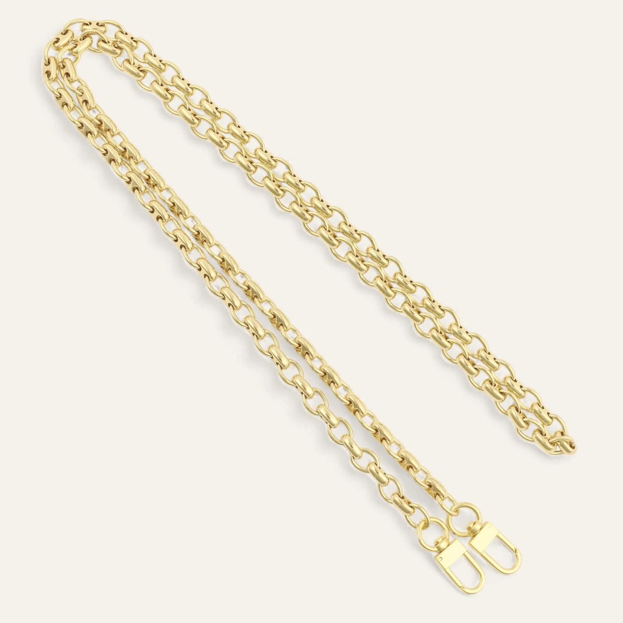 Solid Link Chain | Gold