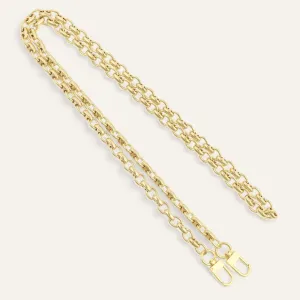 Solid Link Chain | Gold