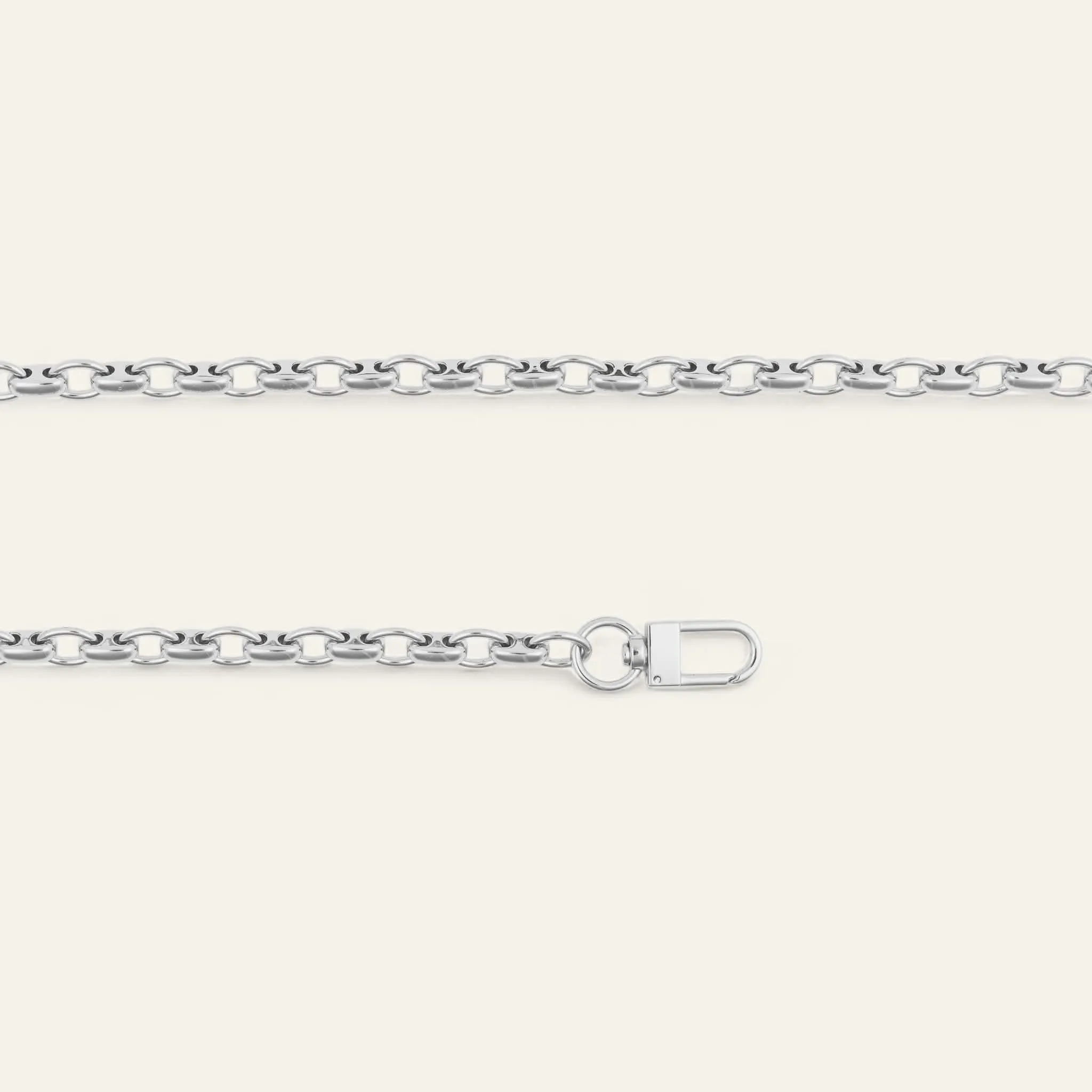 Solid Link Chain | Silver