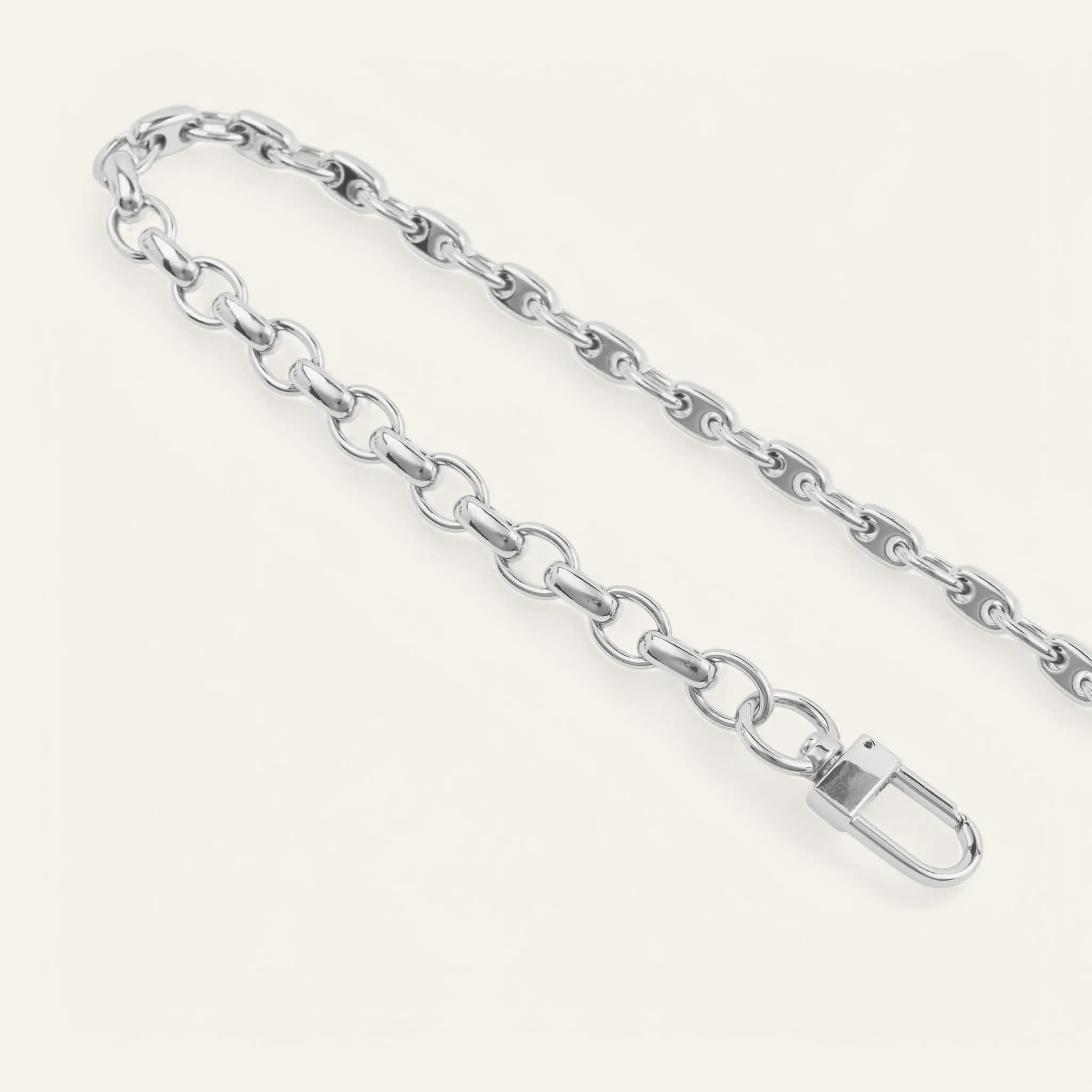 Solid Link Chain | Silver