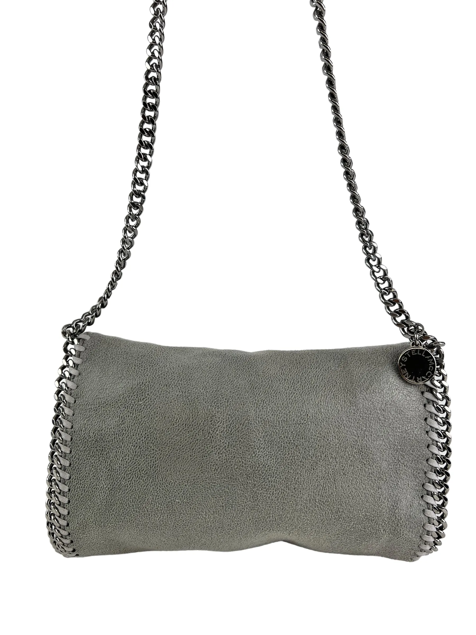 Stella McCarthy Grey Faux Leather Falabella Crossbody