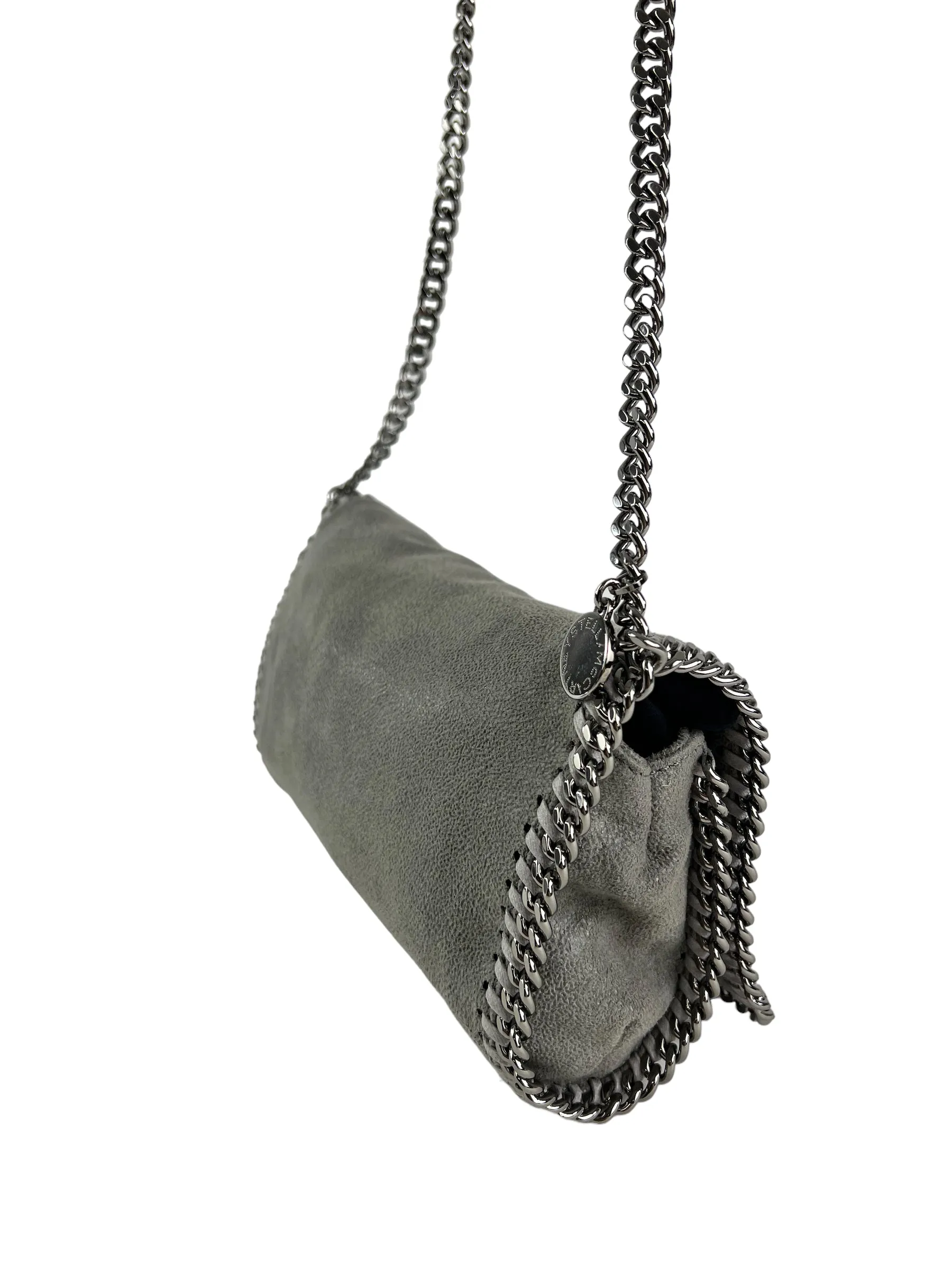 Stella McCarthy Grey Faux Leather Falabella Crossbody