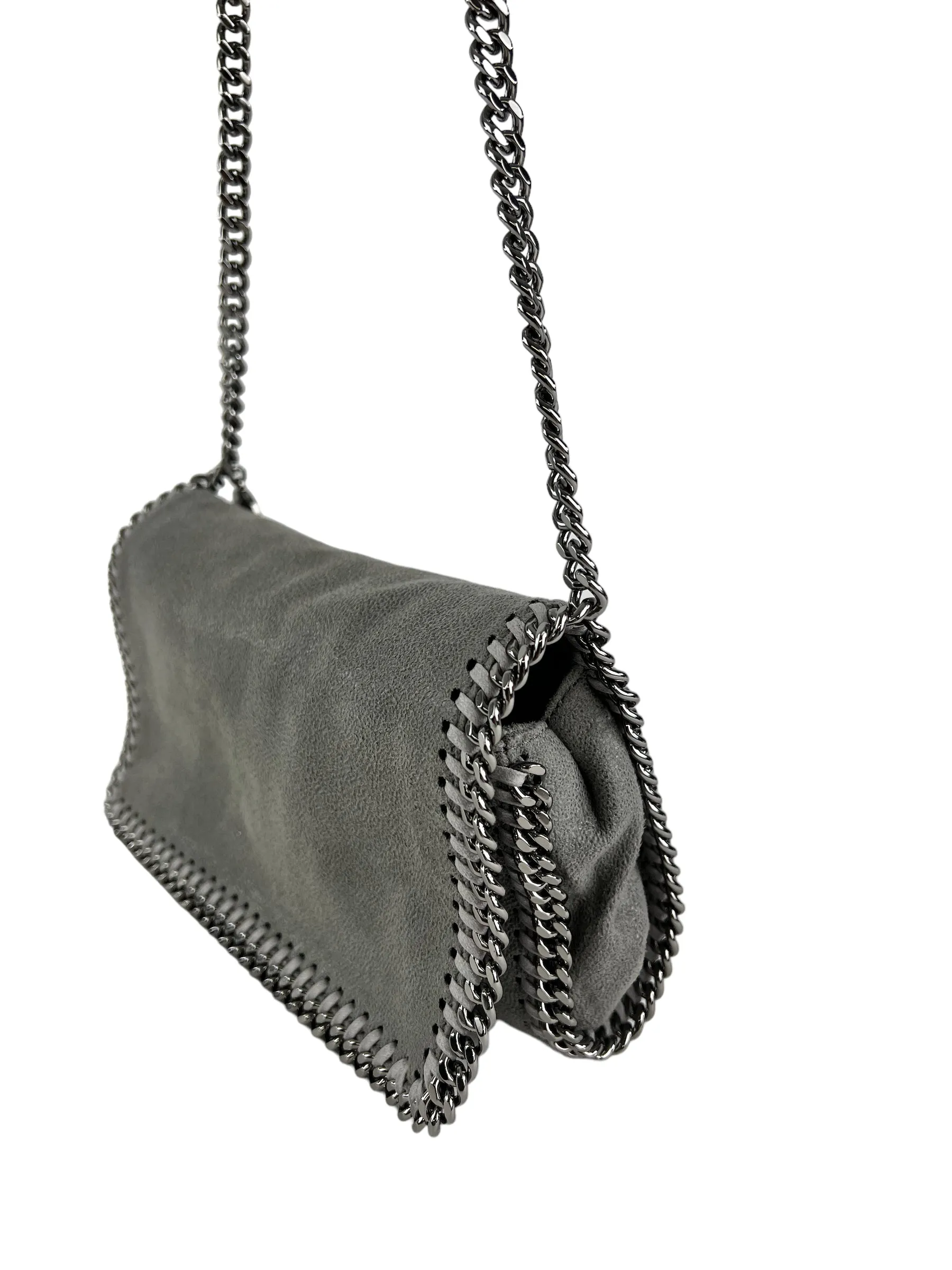 Stella McCarthy Grey Faux Leather Falabella Crossbody