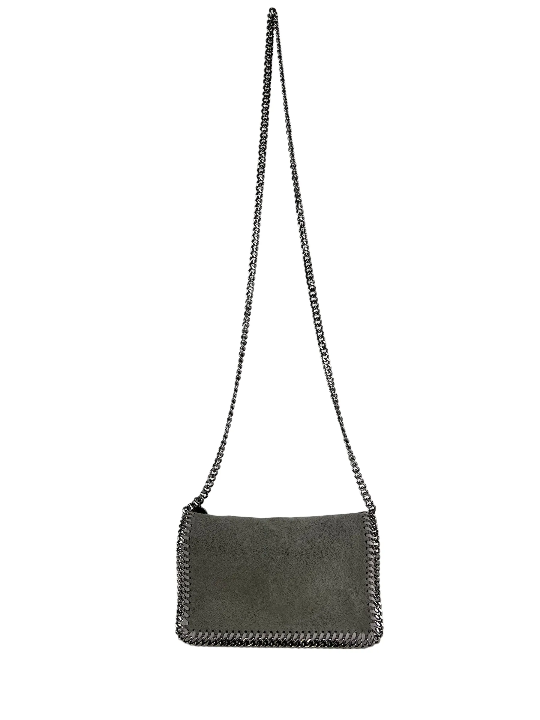 Stella McCarthy Grey Faux Leather Falabella Crossbody