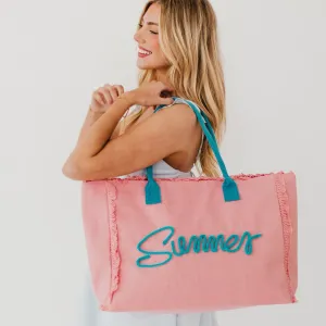 Summer Sunshine Beach Tote Bag