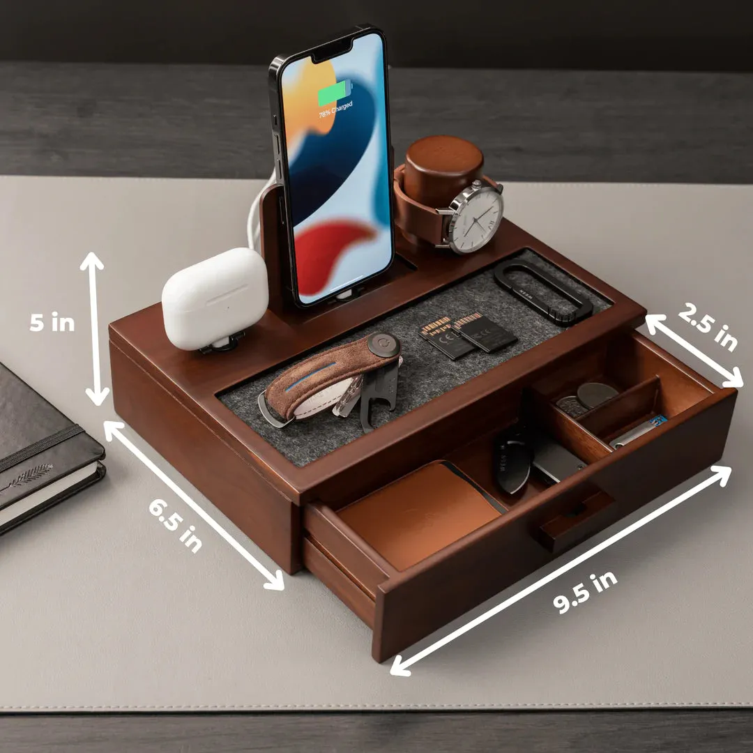 The Hub | Nightstand Organizer