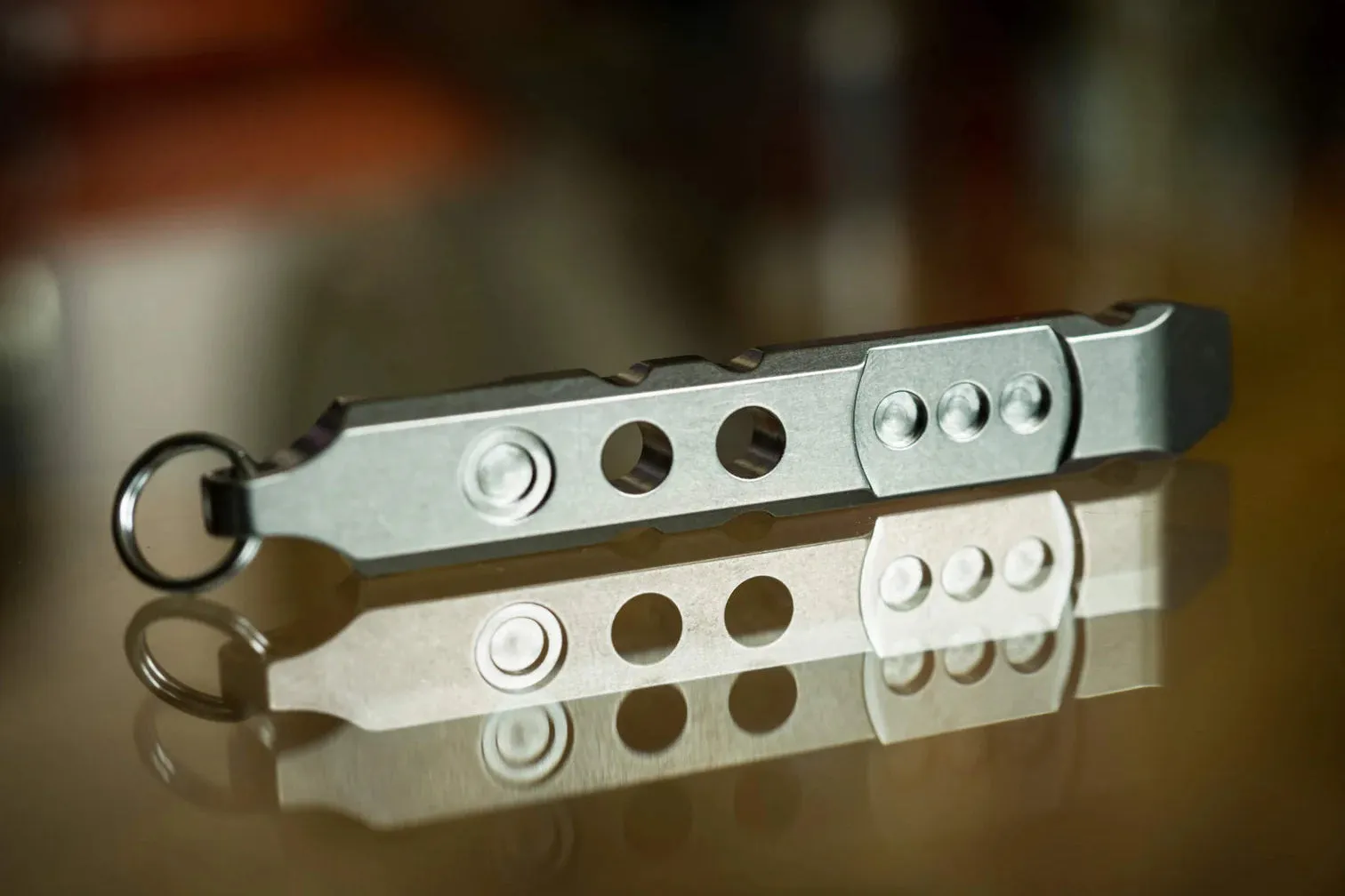 Ti-Pry Titanium Pry Bar : Keychain Edition