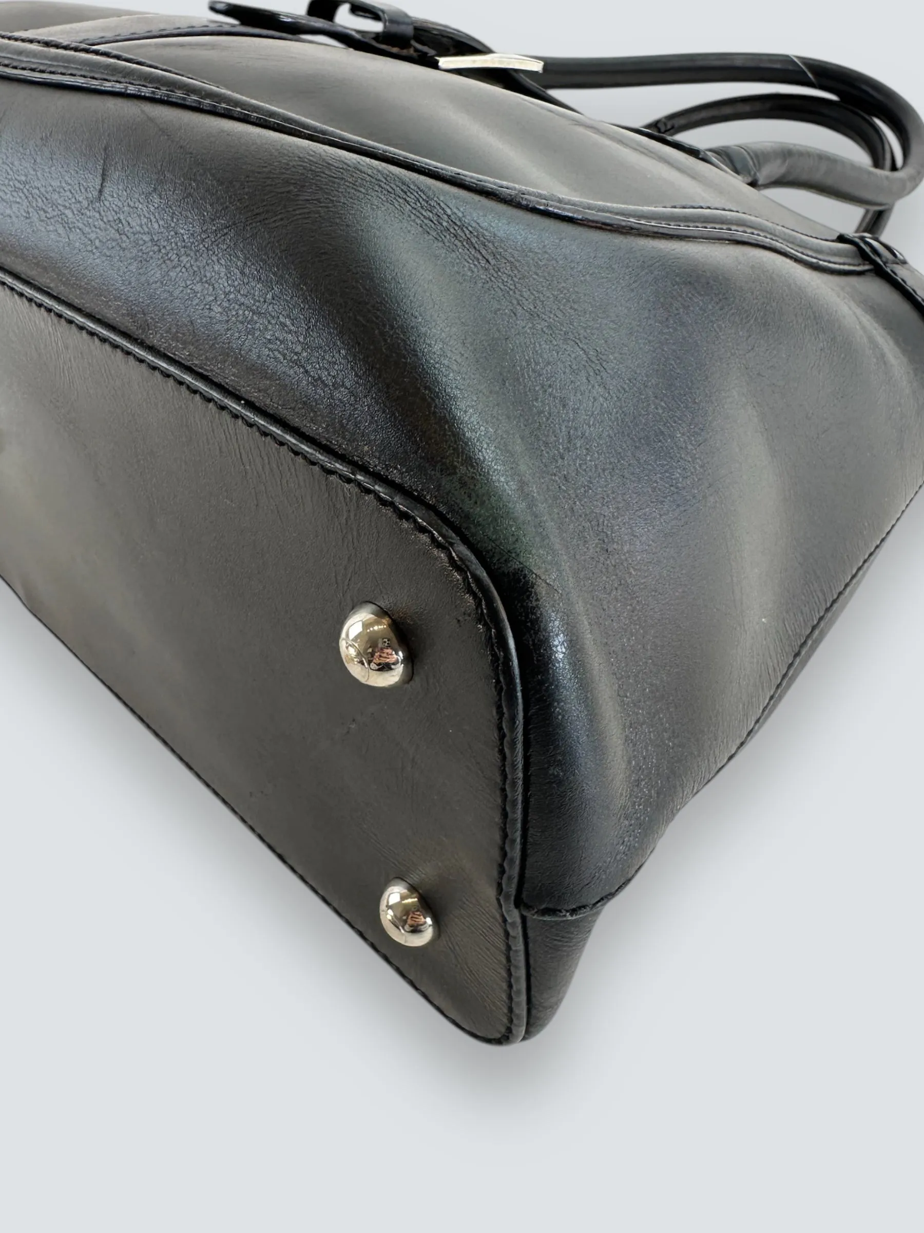 Tod's Black Leather Tote
