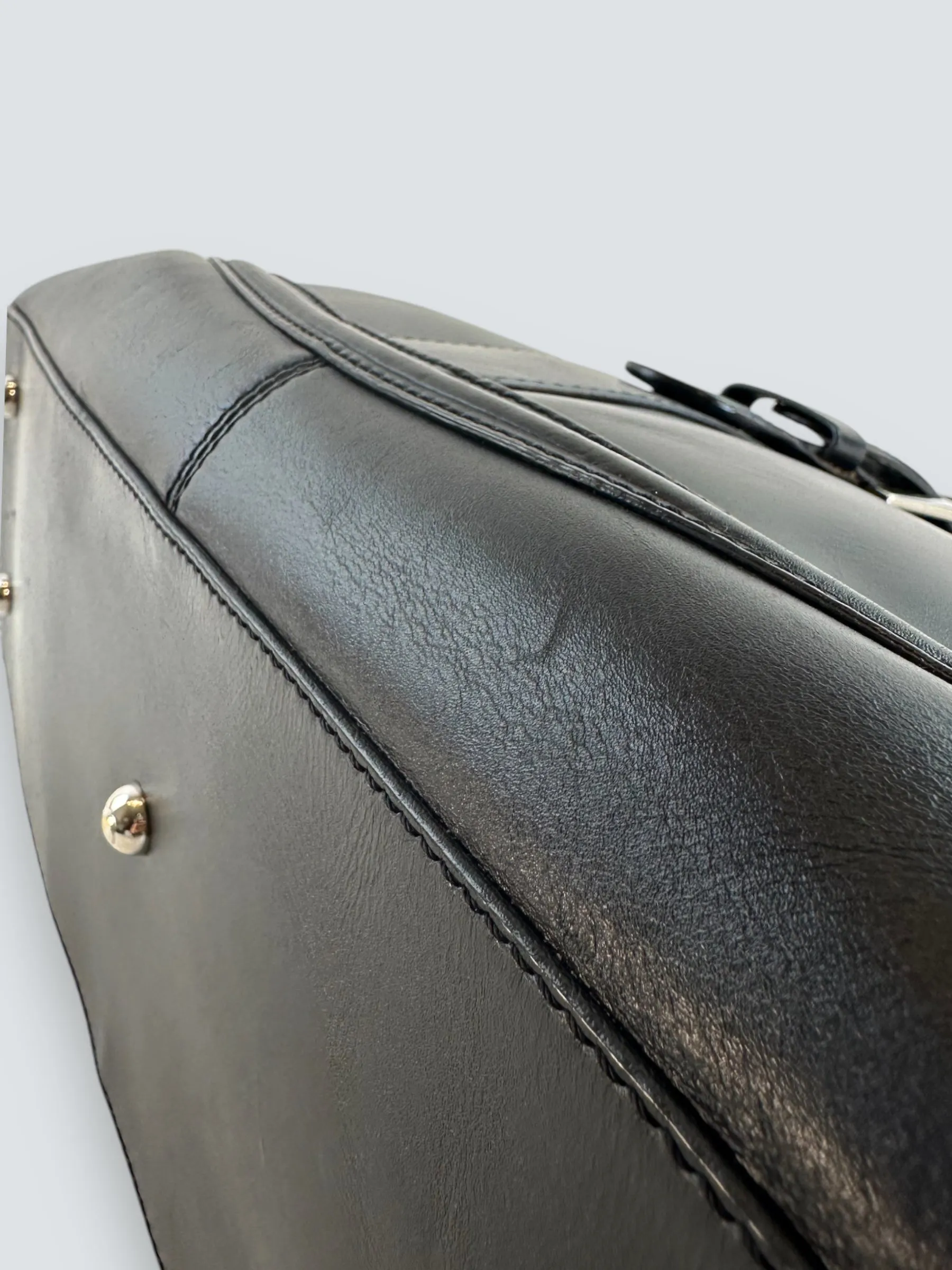 Tod's Black Leather Tote