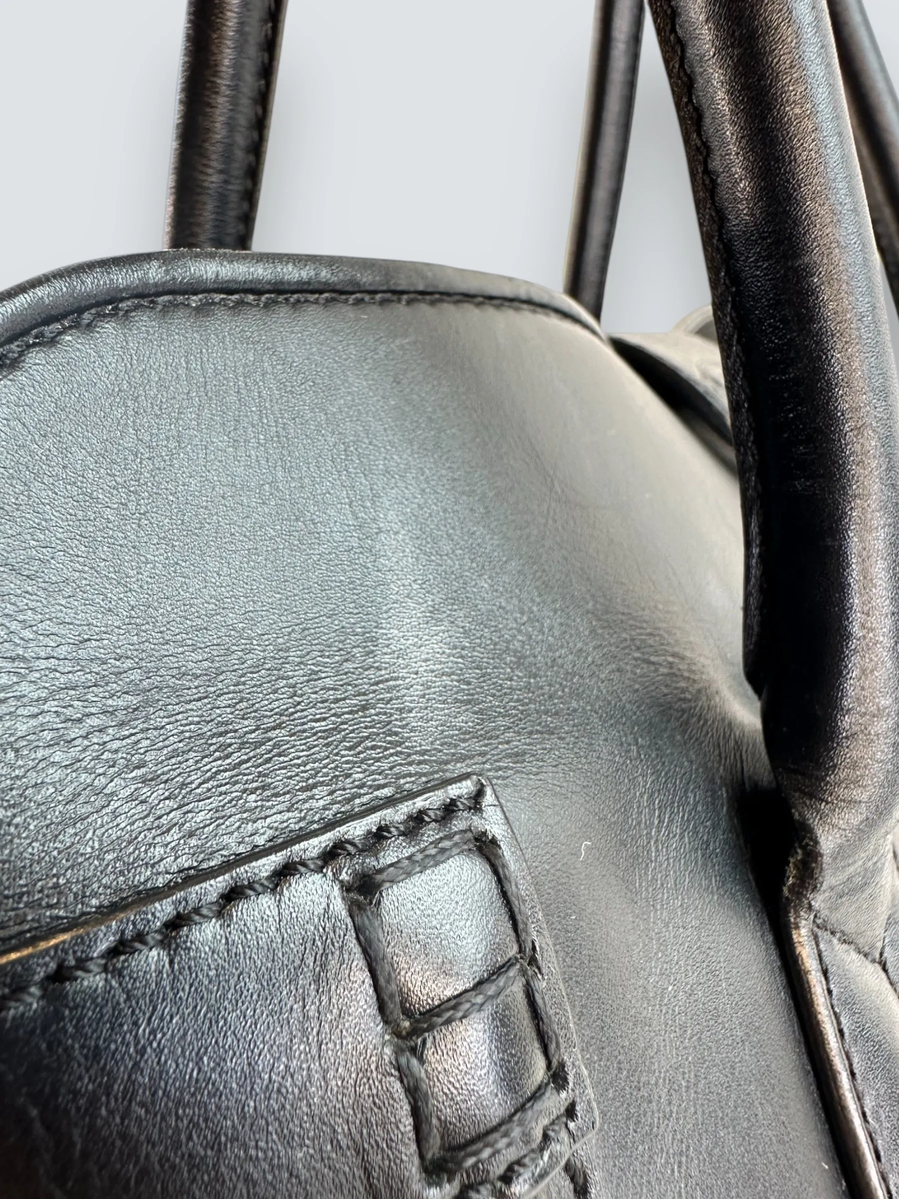 Tod's Black Leather Tote