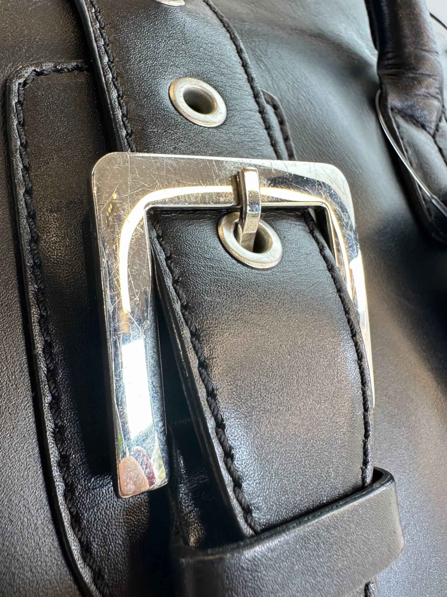 Tod's Black Leather Tote