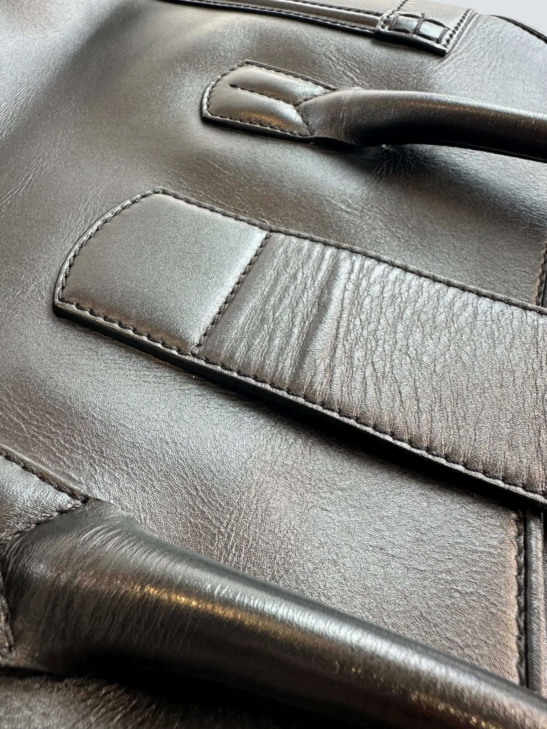 Tod's Black Leather Tote